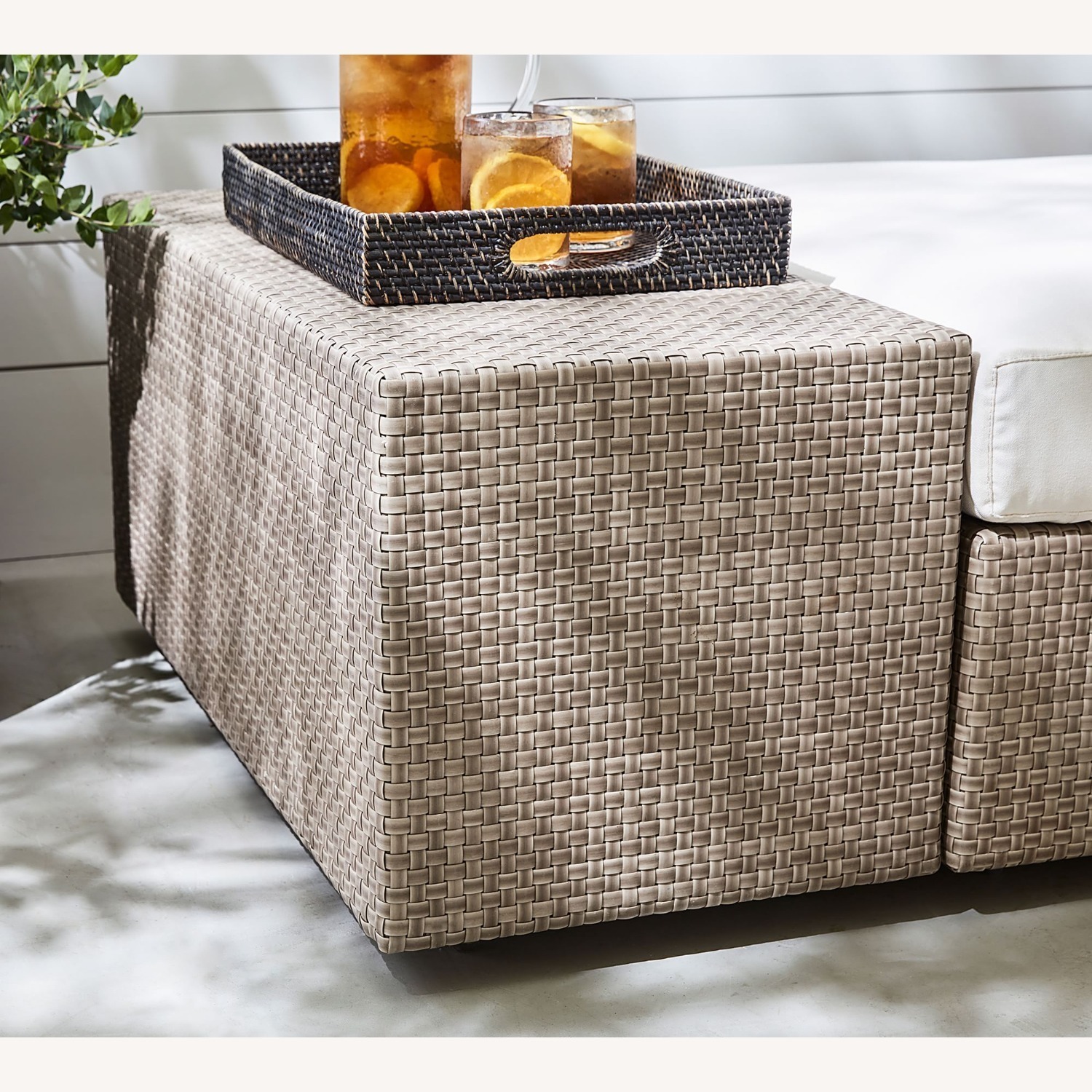 Pottery Barn Belvedere Platform Side Table - image-5