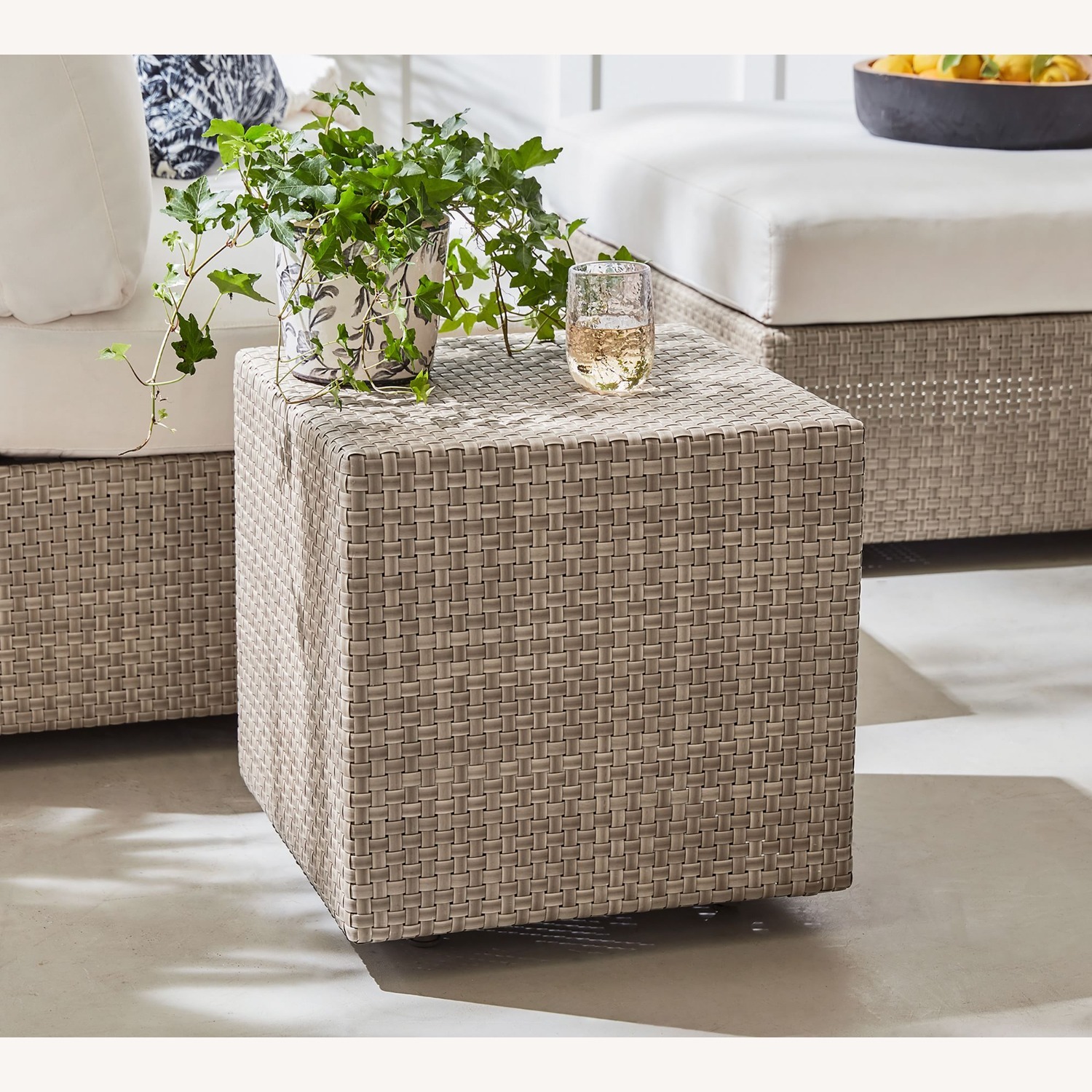 Pottery Barn Belvedere Platform Side Table - image-4