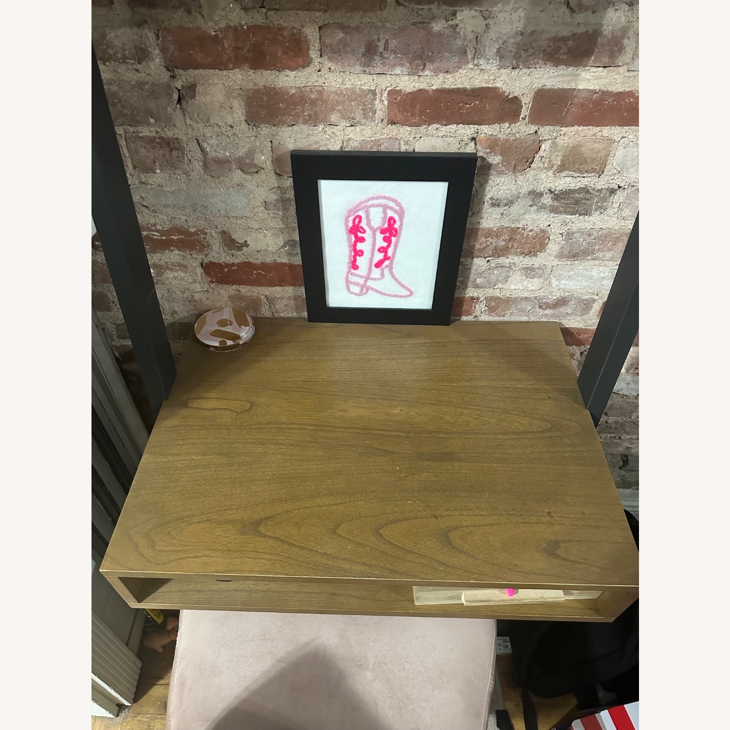 West Elm Wood Ladder Desk - image-3