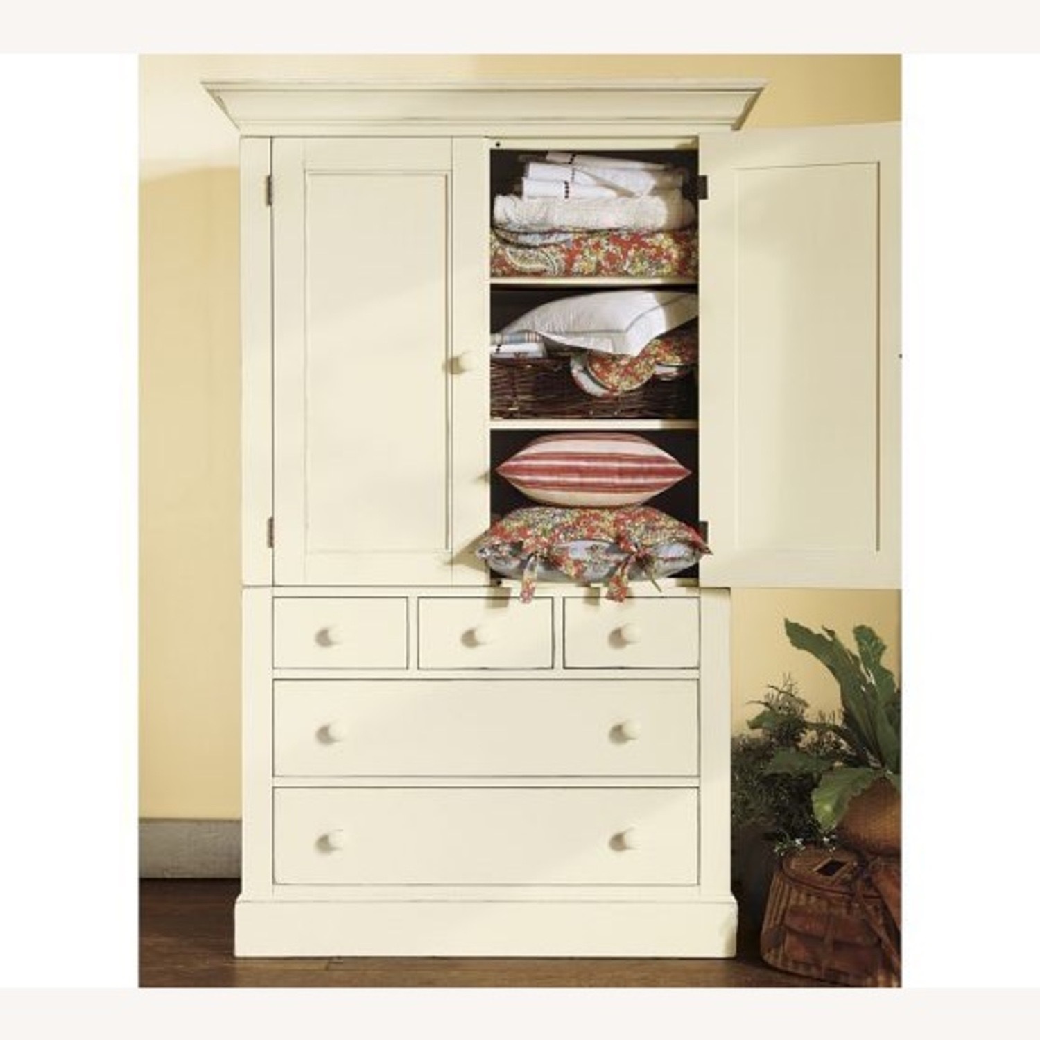 Pottery Barn Charlotte Armoire - image-1