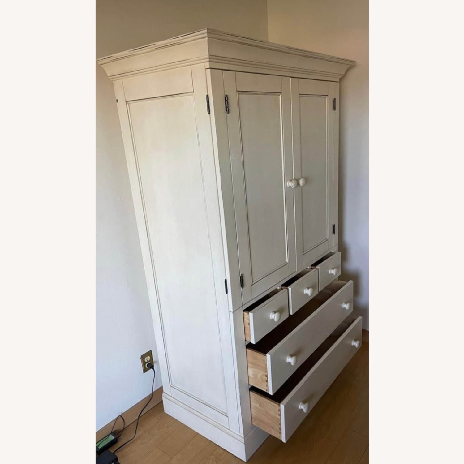 Pottery Barn Charlotte Armoire - image-4