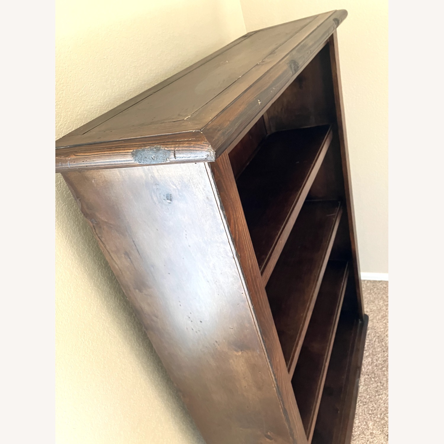 4-Shelf Wooden Bookcase - image-3