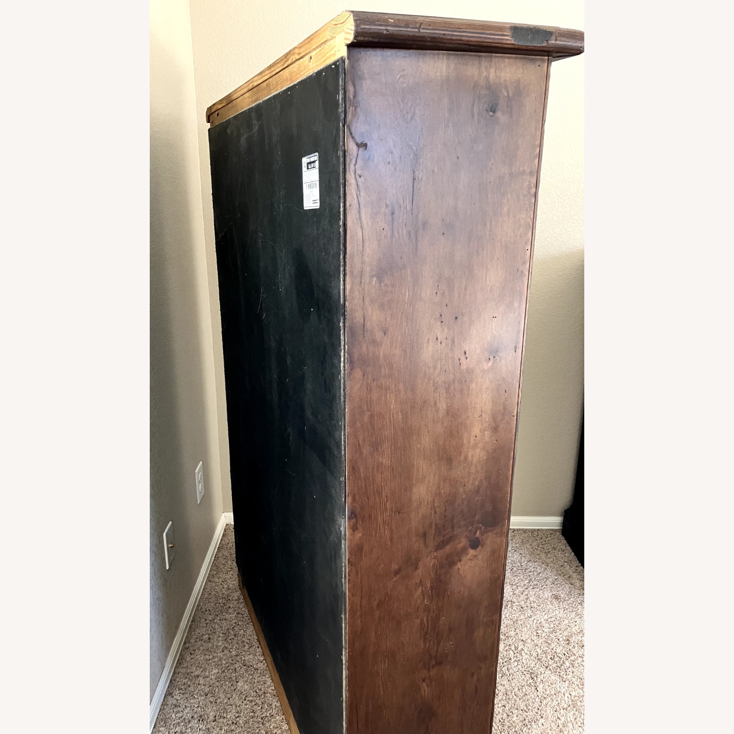 4-Shelf Wooden Bookcase - image-4