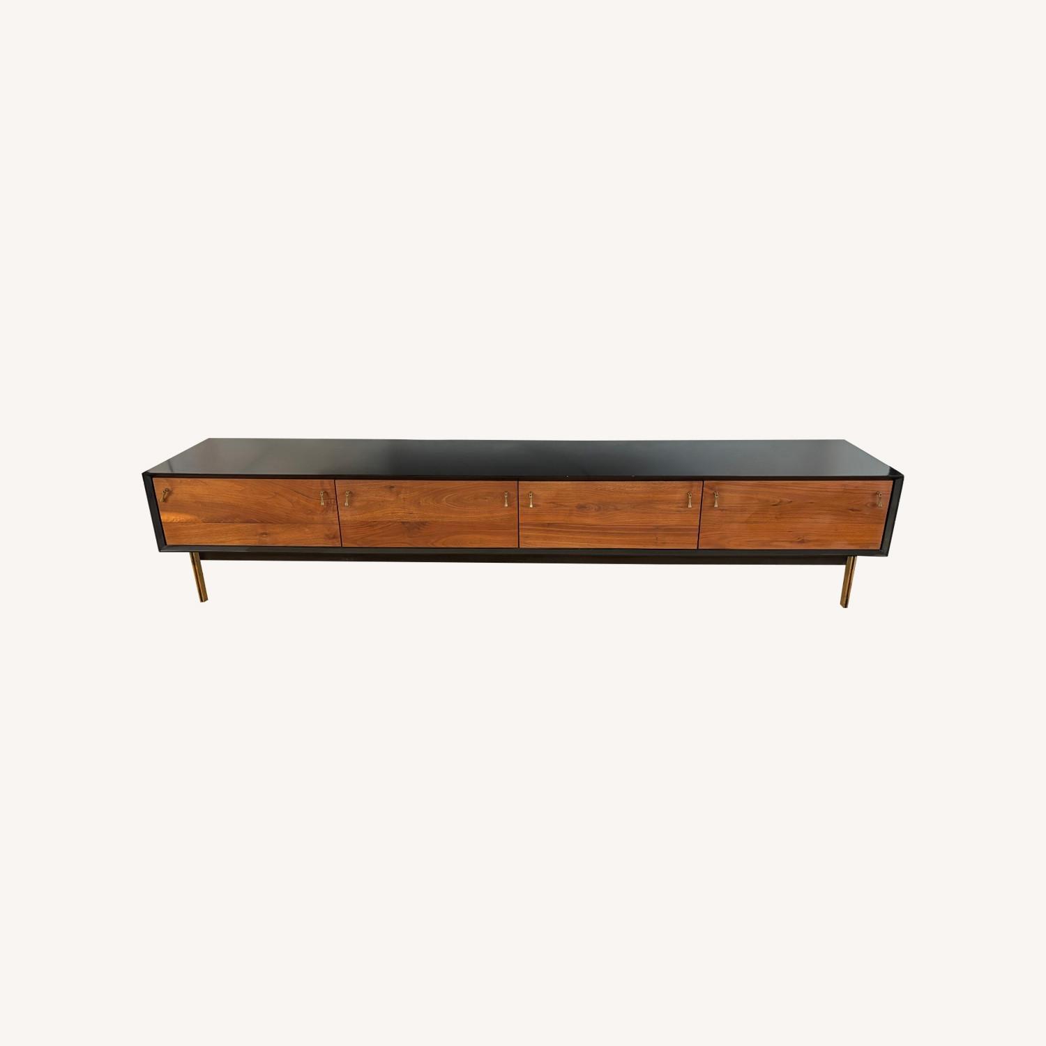 Mid Century Modern Media Console - image-0