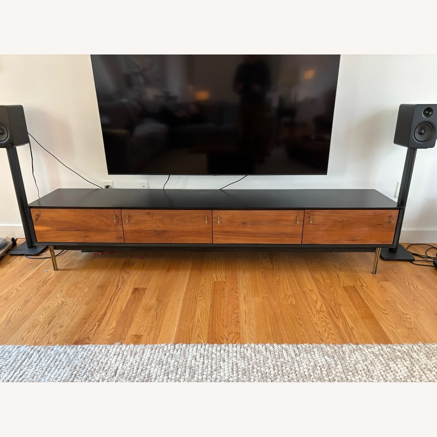 Mid Century Modern Media Console - image-1