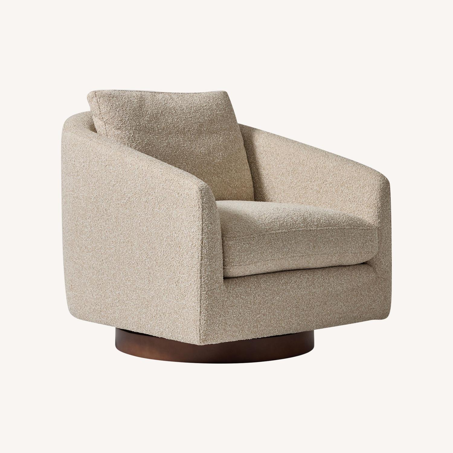 West Elm Imogene Swivel Chair - image-0
