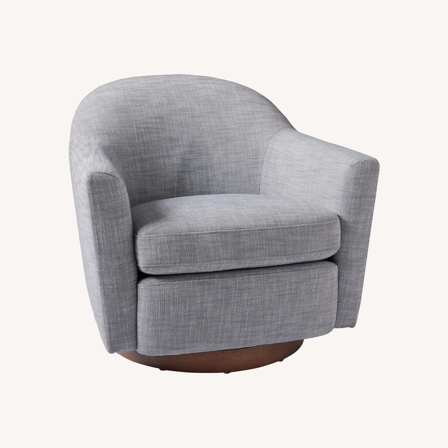 West Elm Haven Swivel Chair - image-0