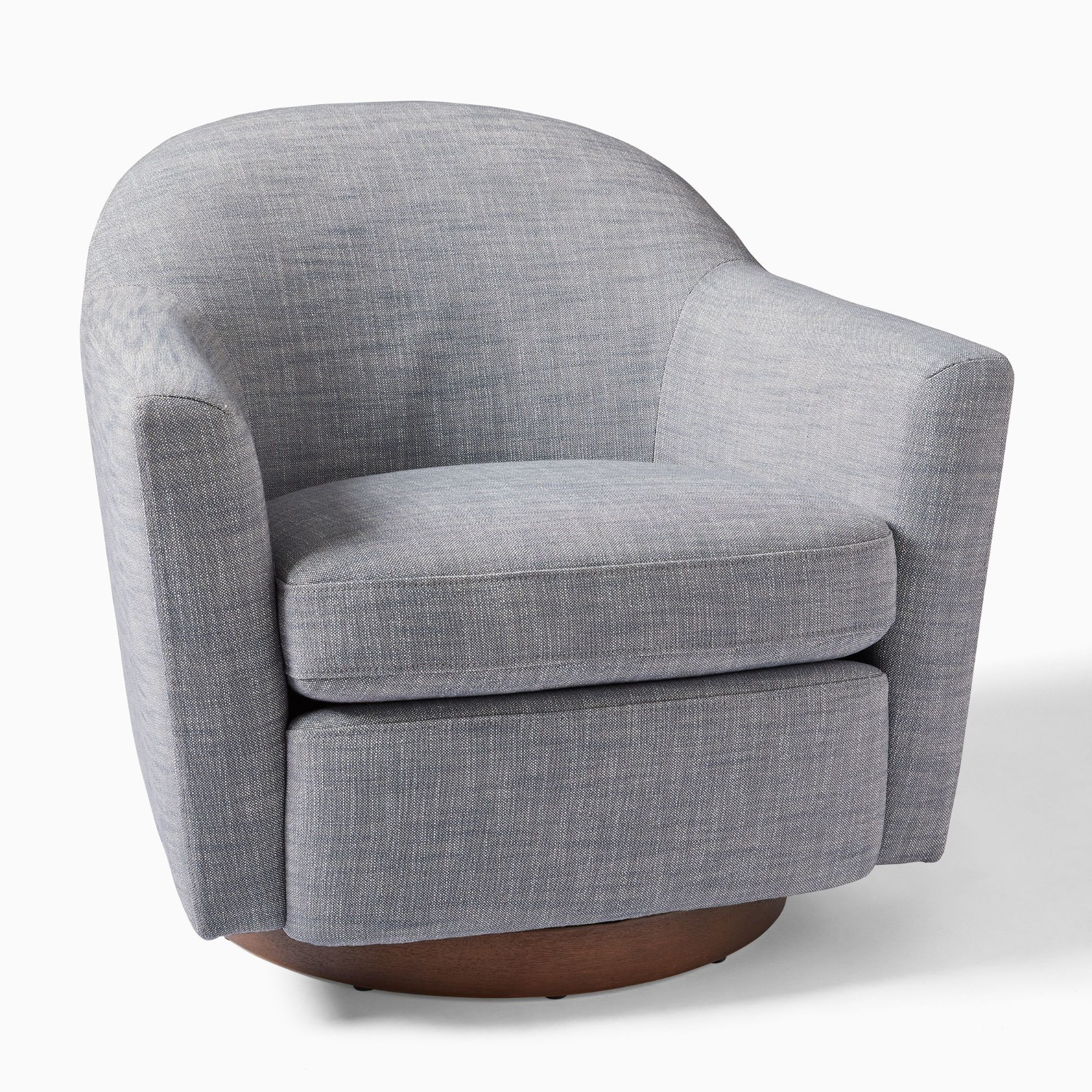 West Elm Haven Swivel Chair - image-3