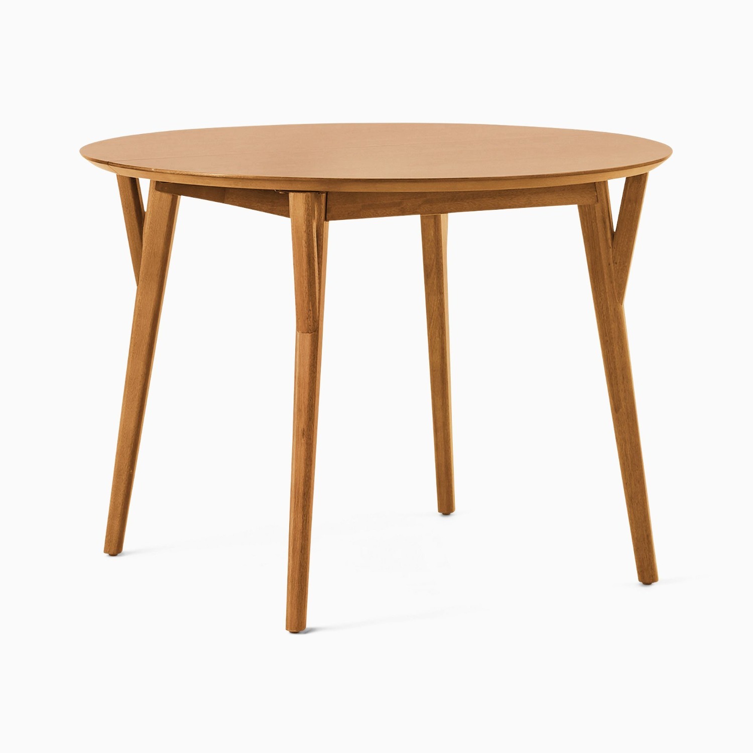 West Elm Mid-Century Rounded Expandable Dining Table - image-4