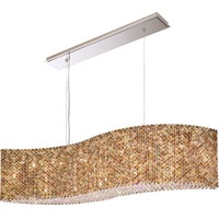 Swarovski Crystal Linear Pendant Ceiling Light