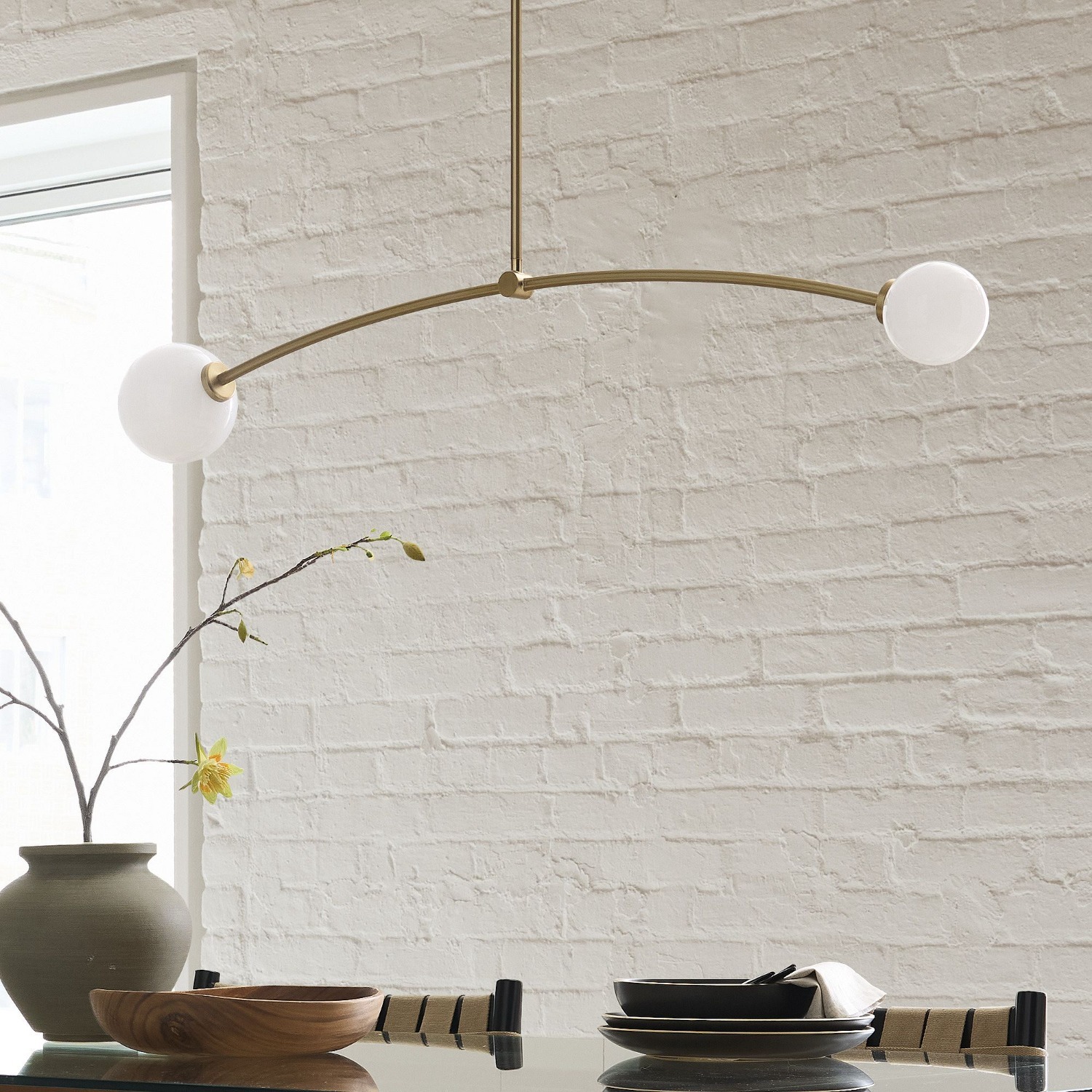 West Elm Holling 2-Light Chandelier (40") - image-3