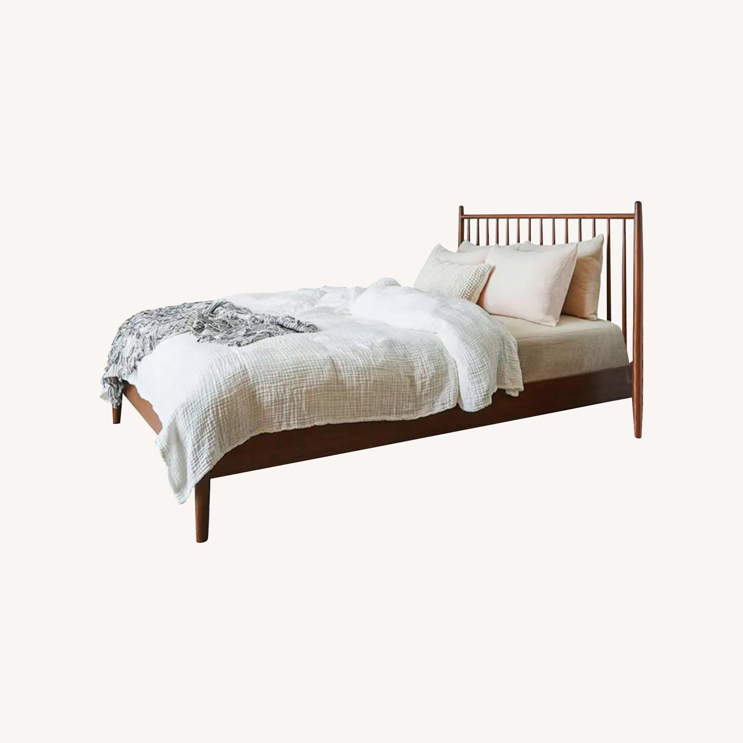 Article Lenia Queen Bed Walnut - image-7