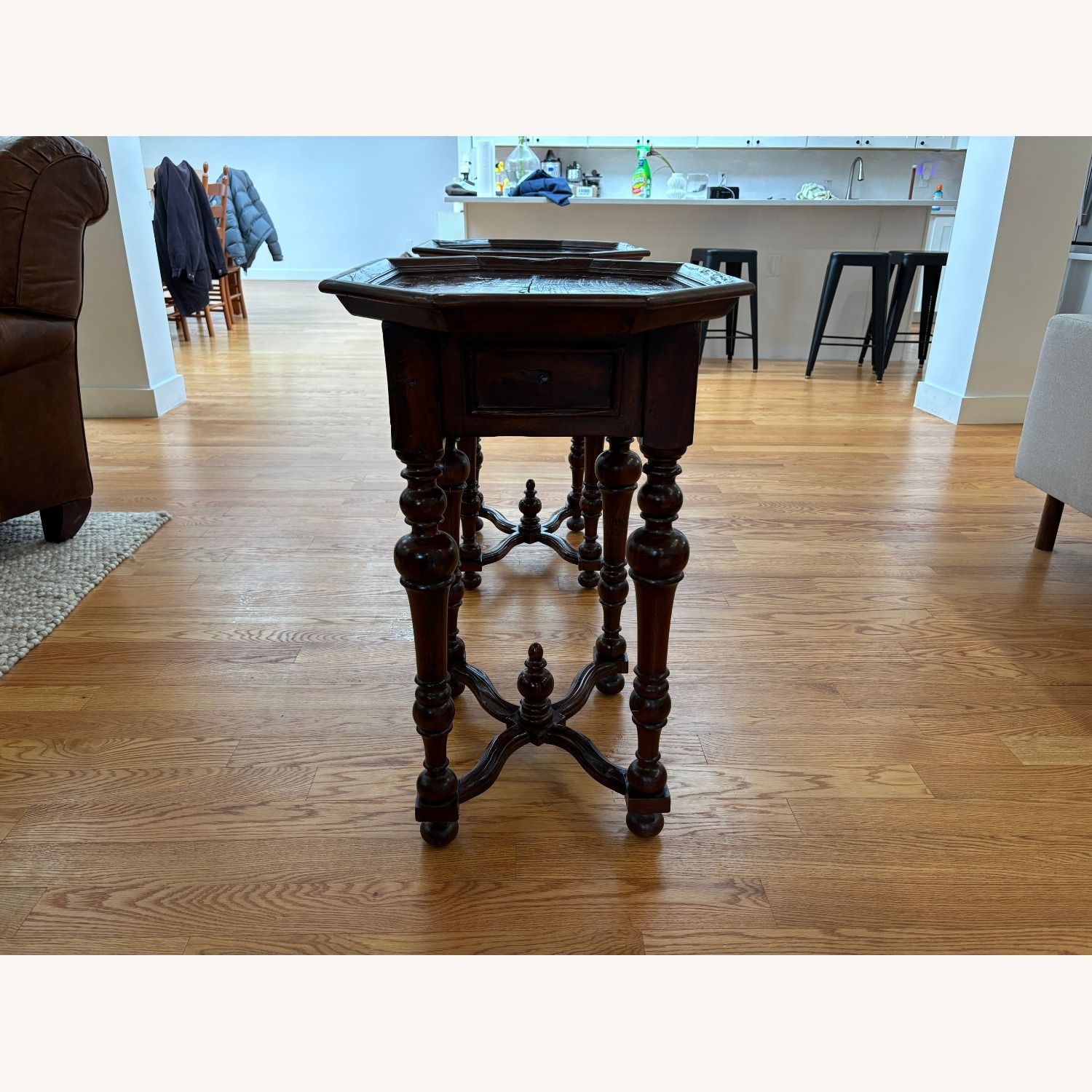 Pair of Baroque Style Side Tables - image-4