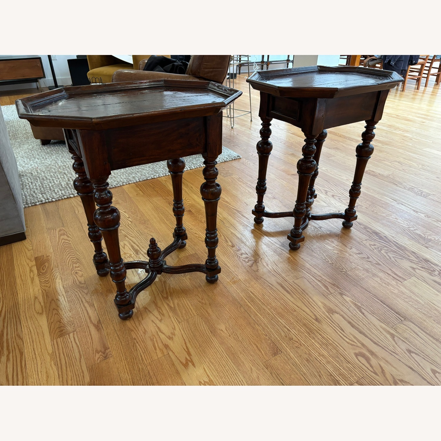Pair of Baroque Style Side Tables - image-5