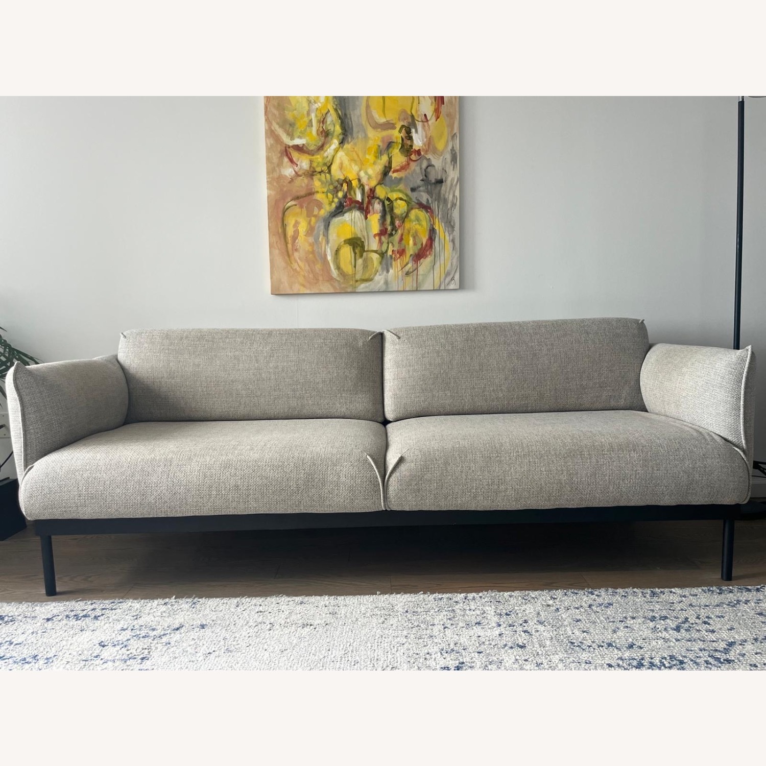 IKEA ÄPPLARYD Sofa Light Gray - image-1