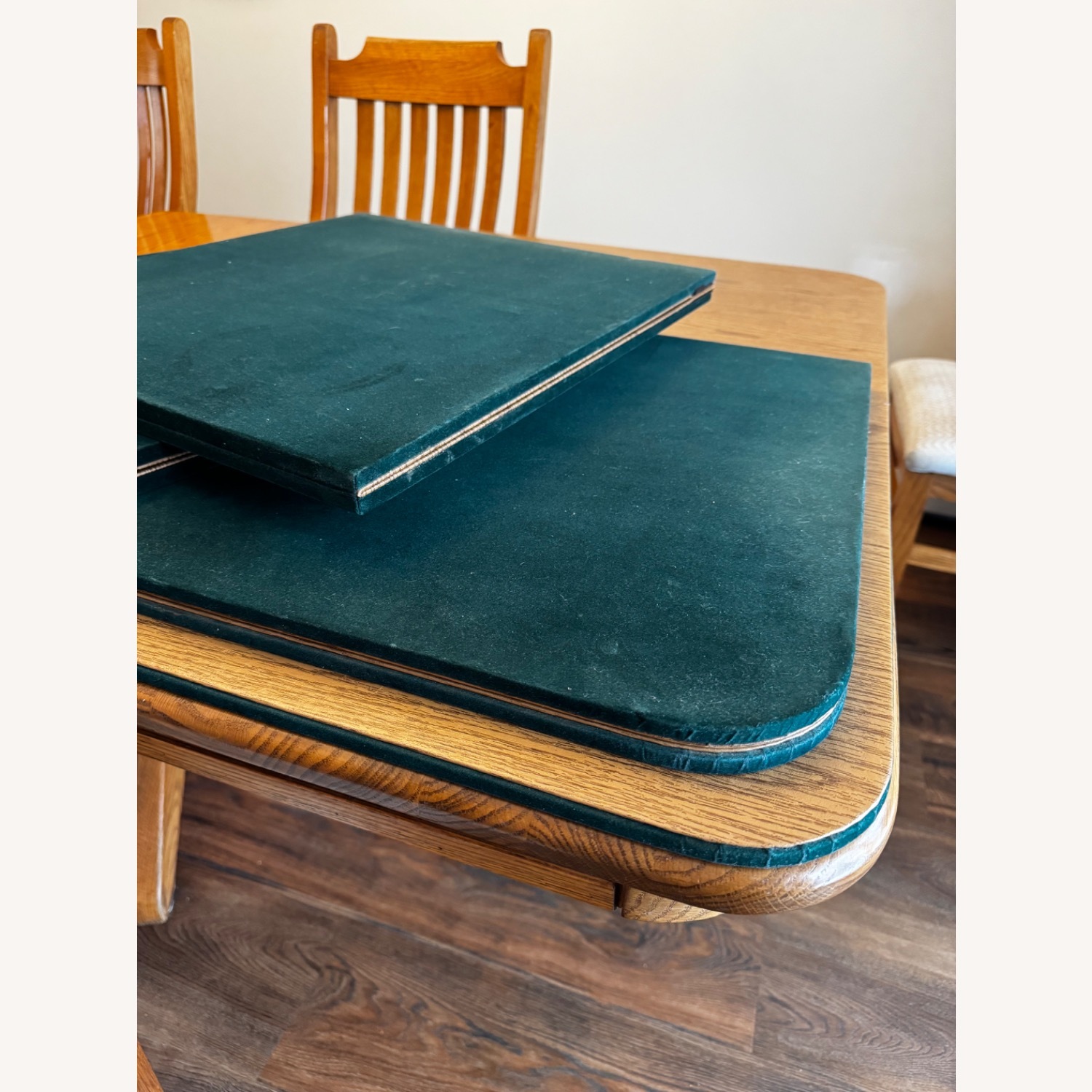 Solid Oak Dining Set - image-6