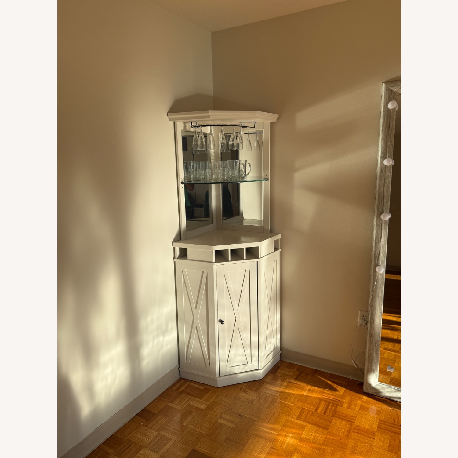 Wayfair Adam 72" Height Corner Bar with Wine Storage - image-4
