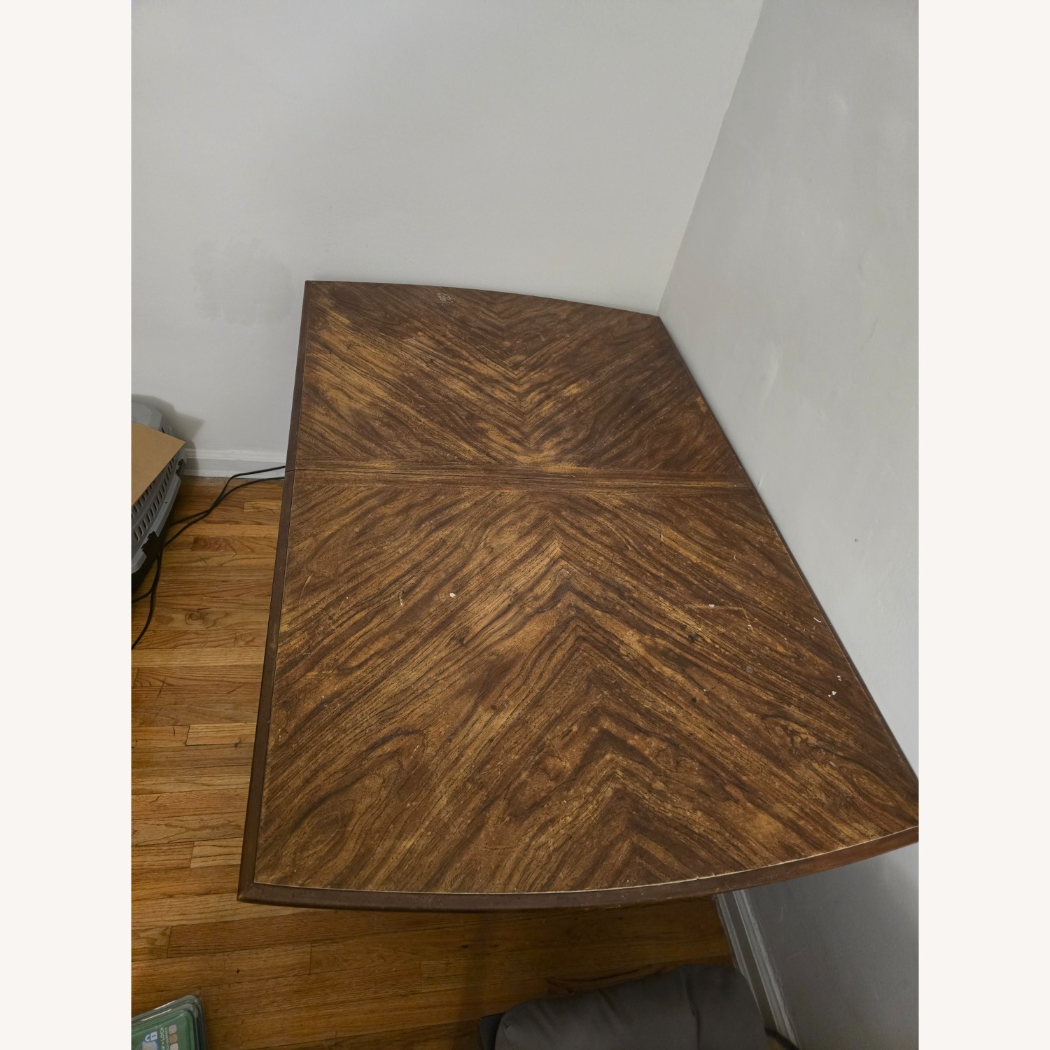 Brown Wood Dining Table - image-2