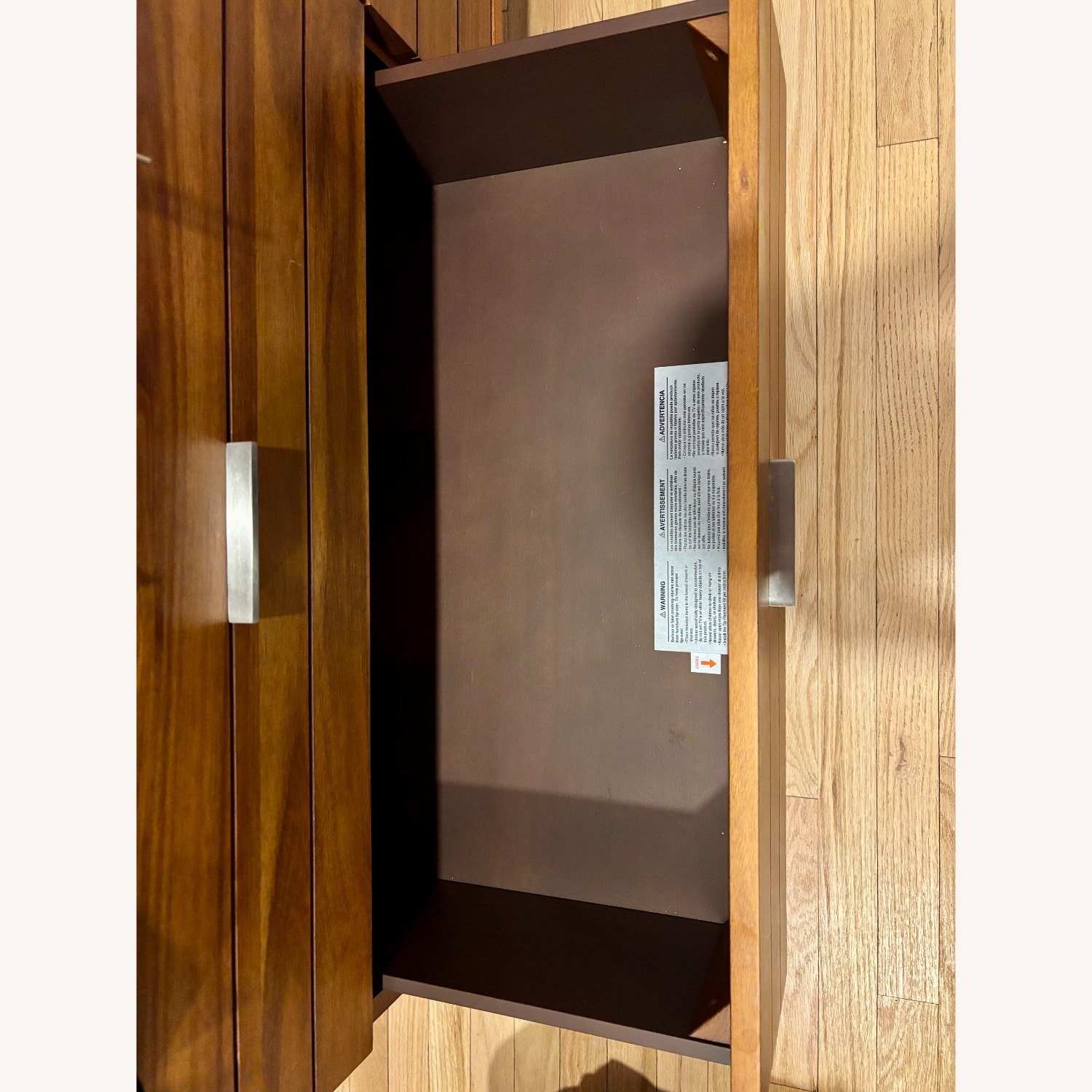 Cb2 Linear Low 4-Drawer Wood Dresser - image-3