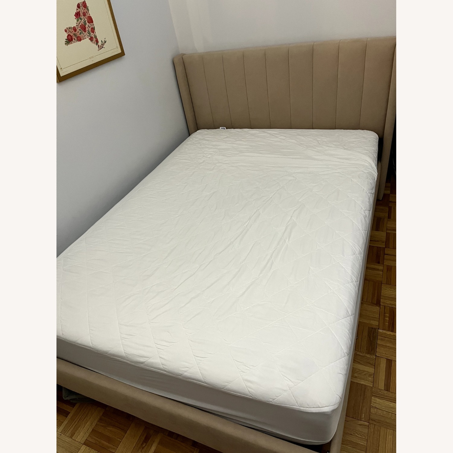 Wade Logan Eriksay Upholstered Platform Bed with Headboard - image-2