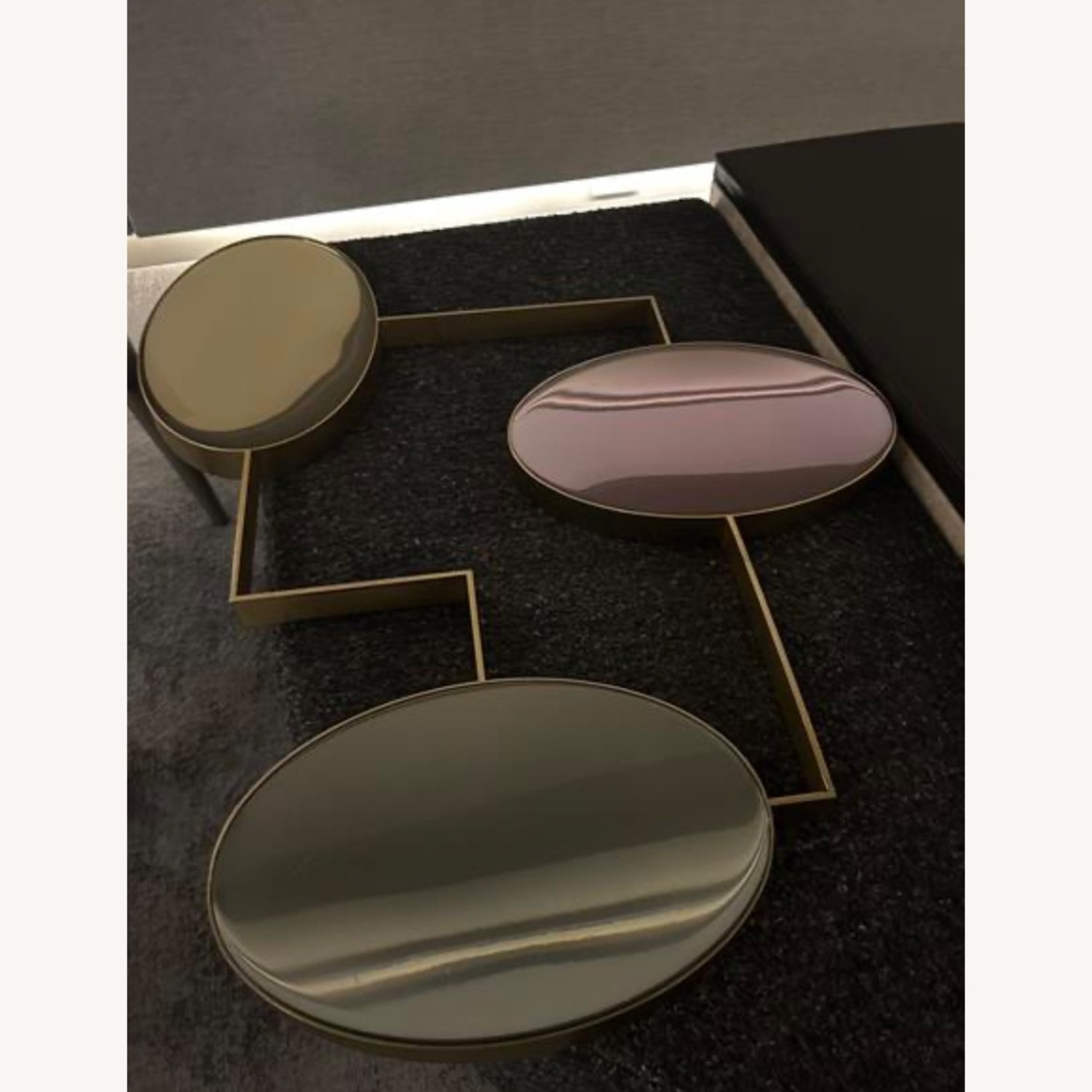 Holly Hunt Resin and Brass Wall Composition  - image-2