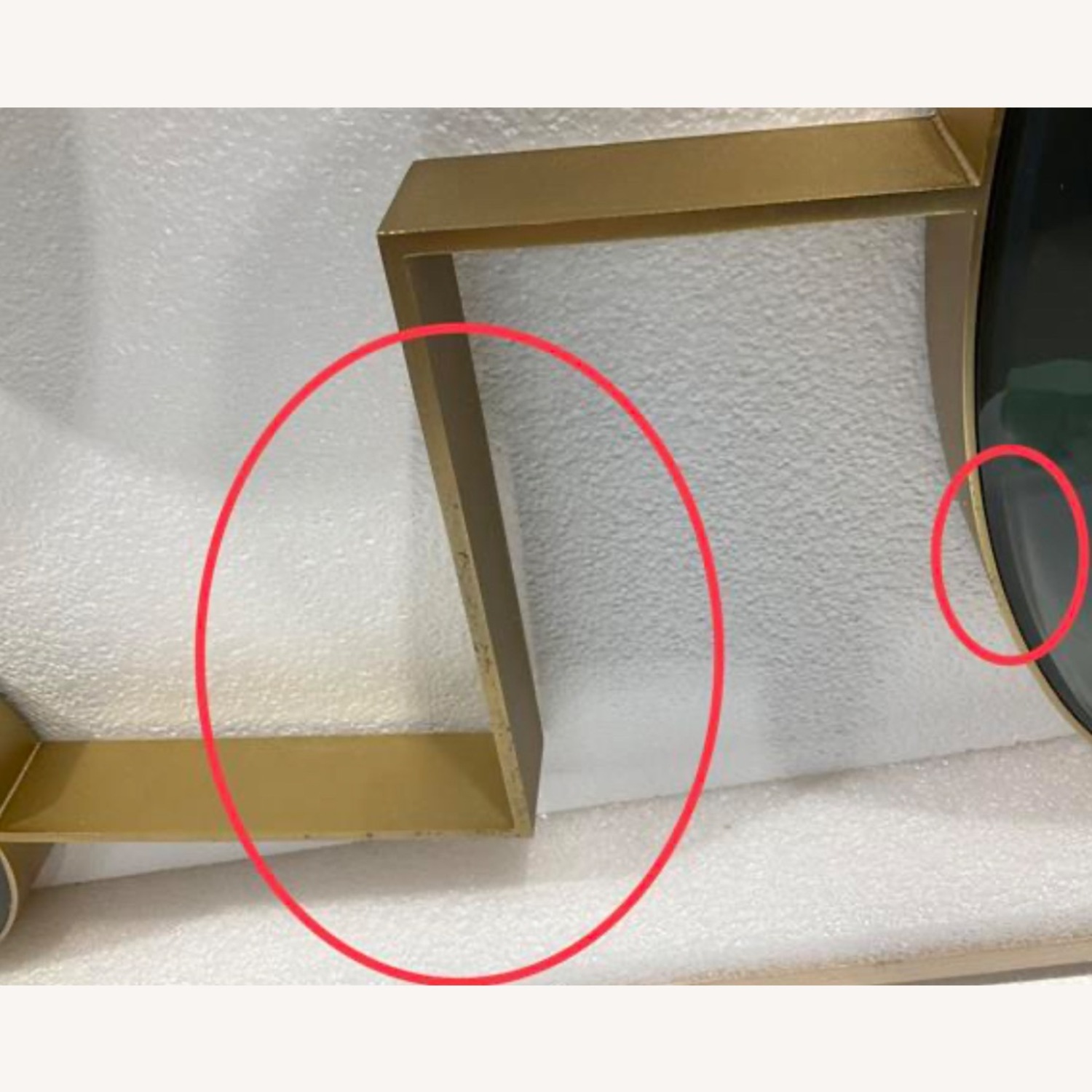 Holly Hunt Resin and Brass Wall Composition  - image-6