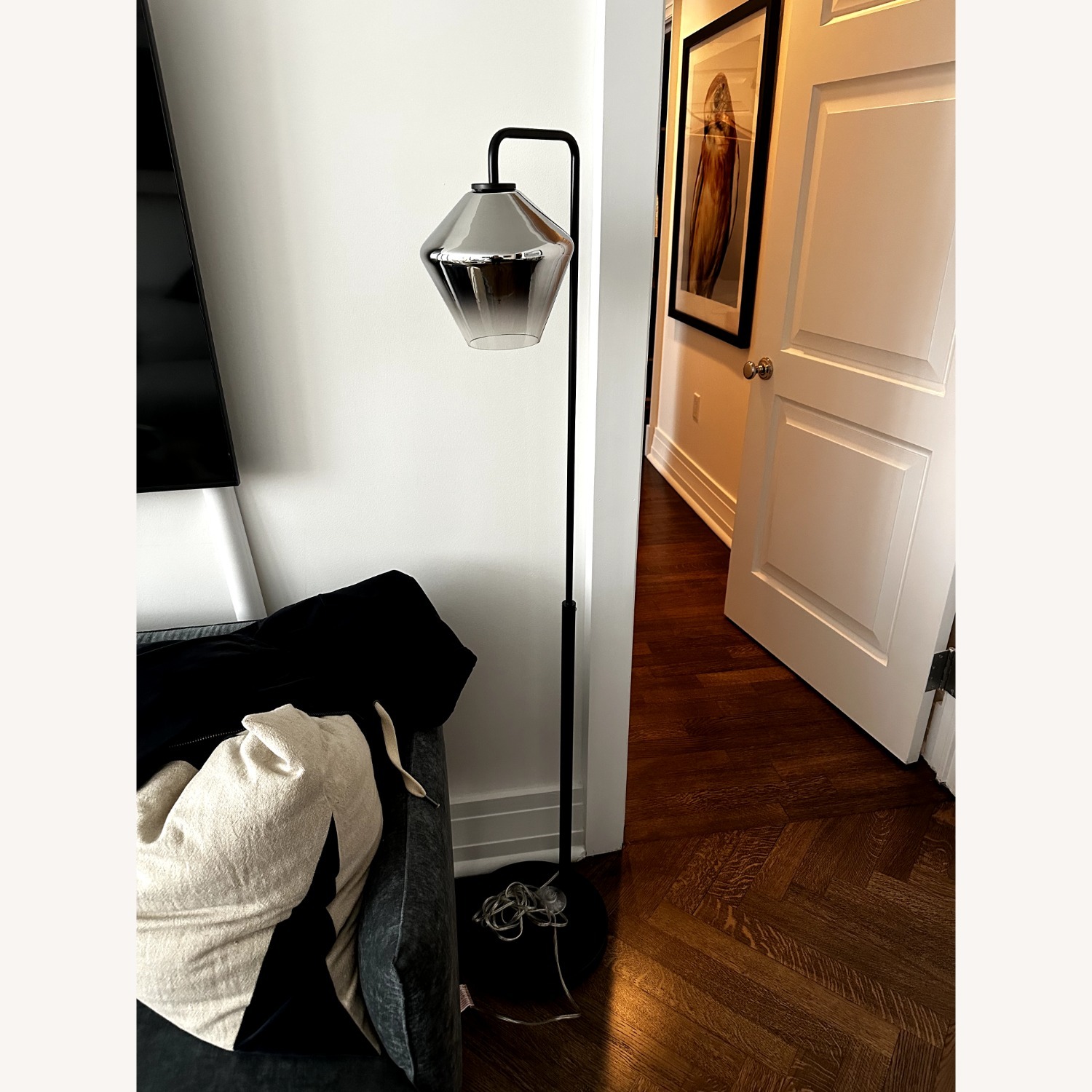 West Elm Sculptural Geo Floor Lamp - image-3