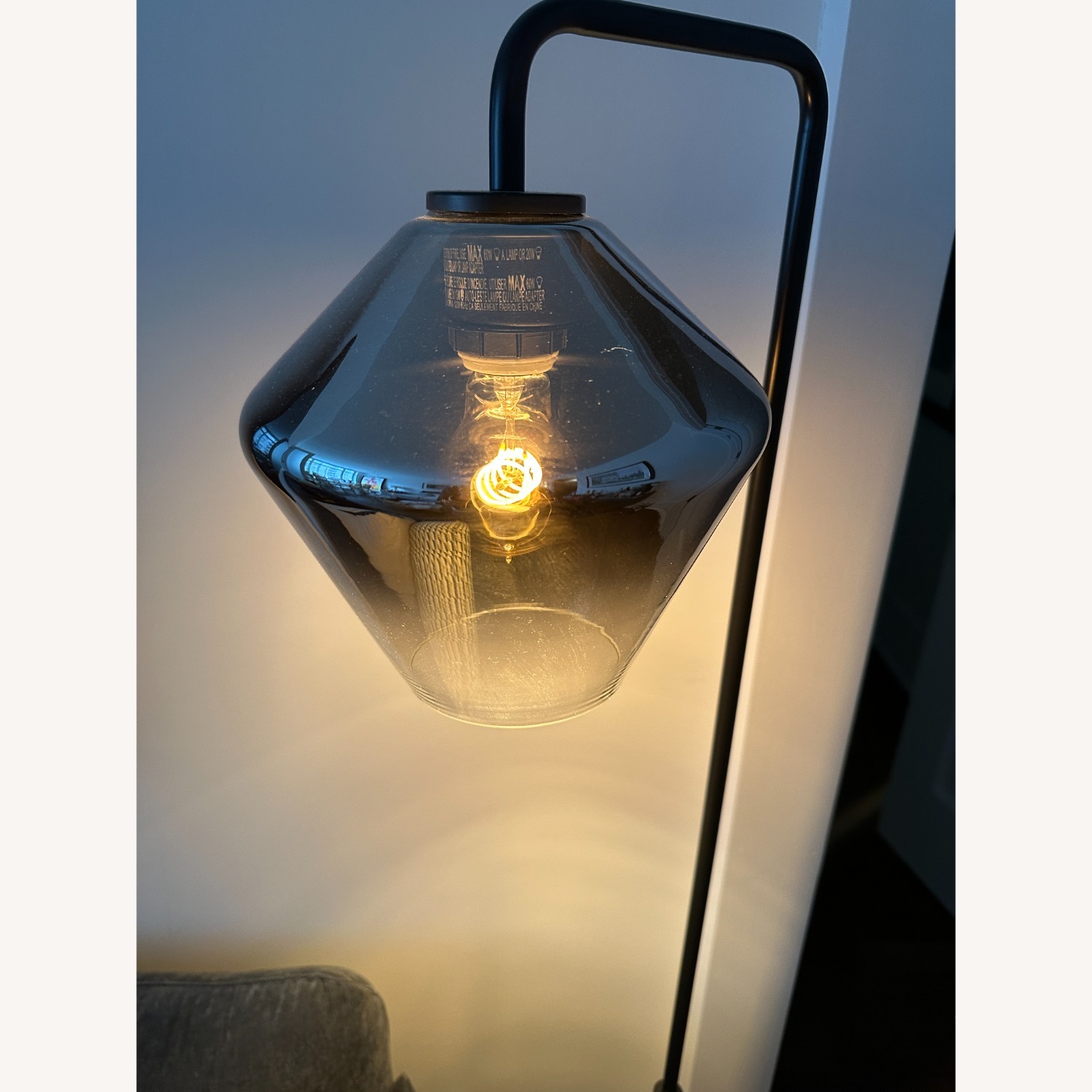 West Elm Sculptural Geo Floor Lamp - image-1