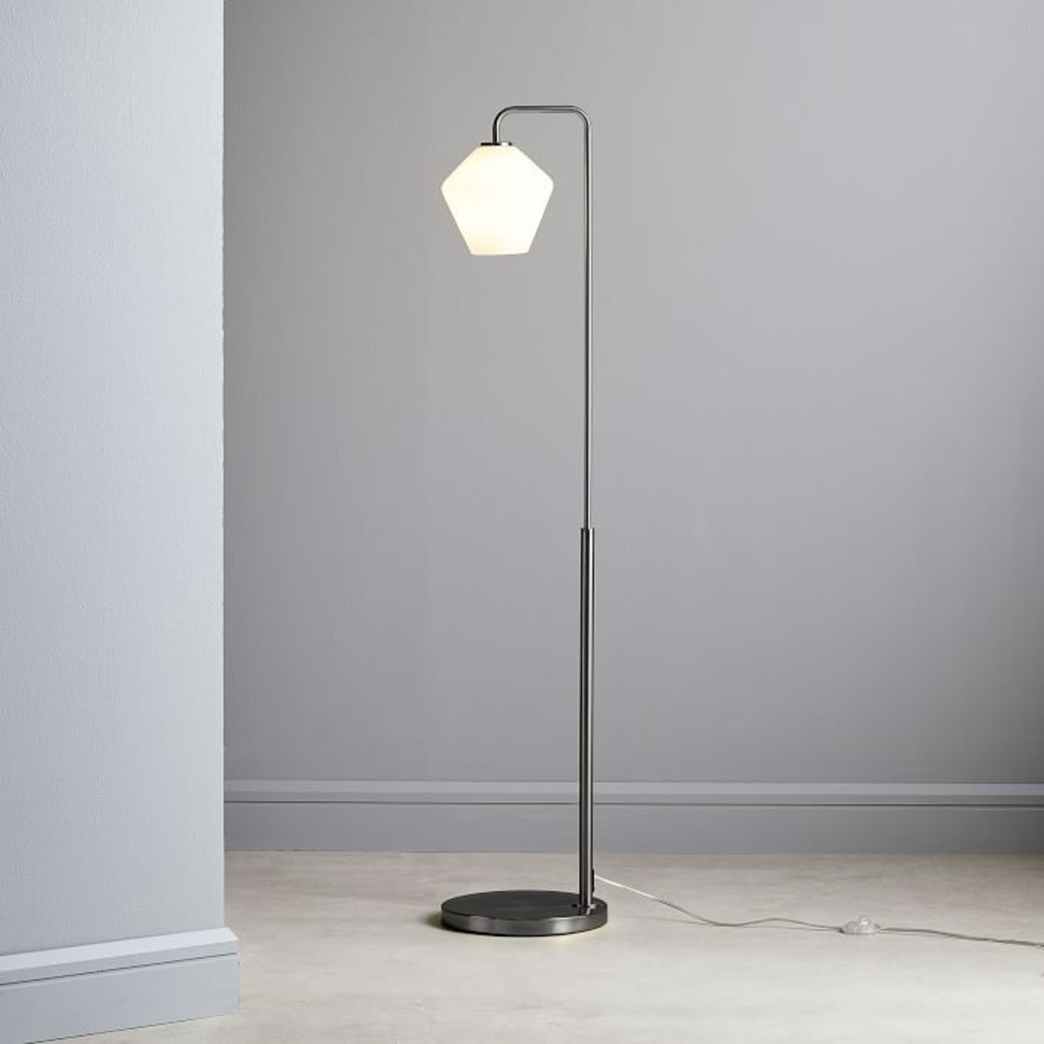 West Elm Sculptural Geo Floor Lamp - image-4