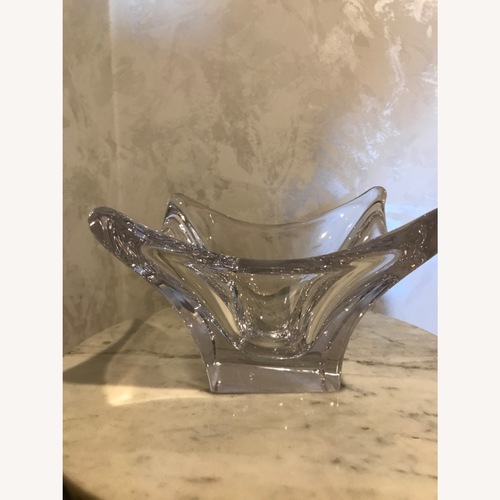 Used Vintage Art Deco lead Crystal  Central Piece for sale on AptDeco