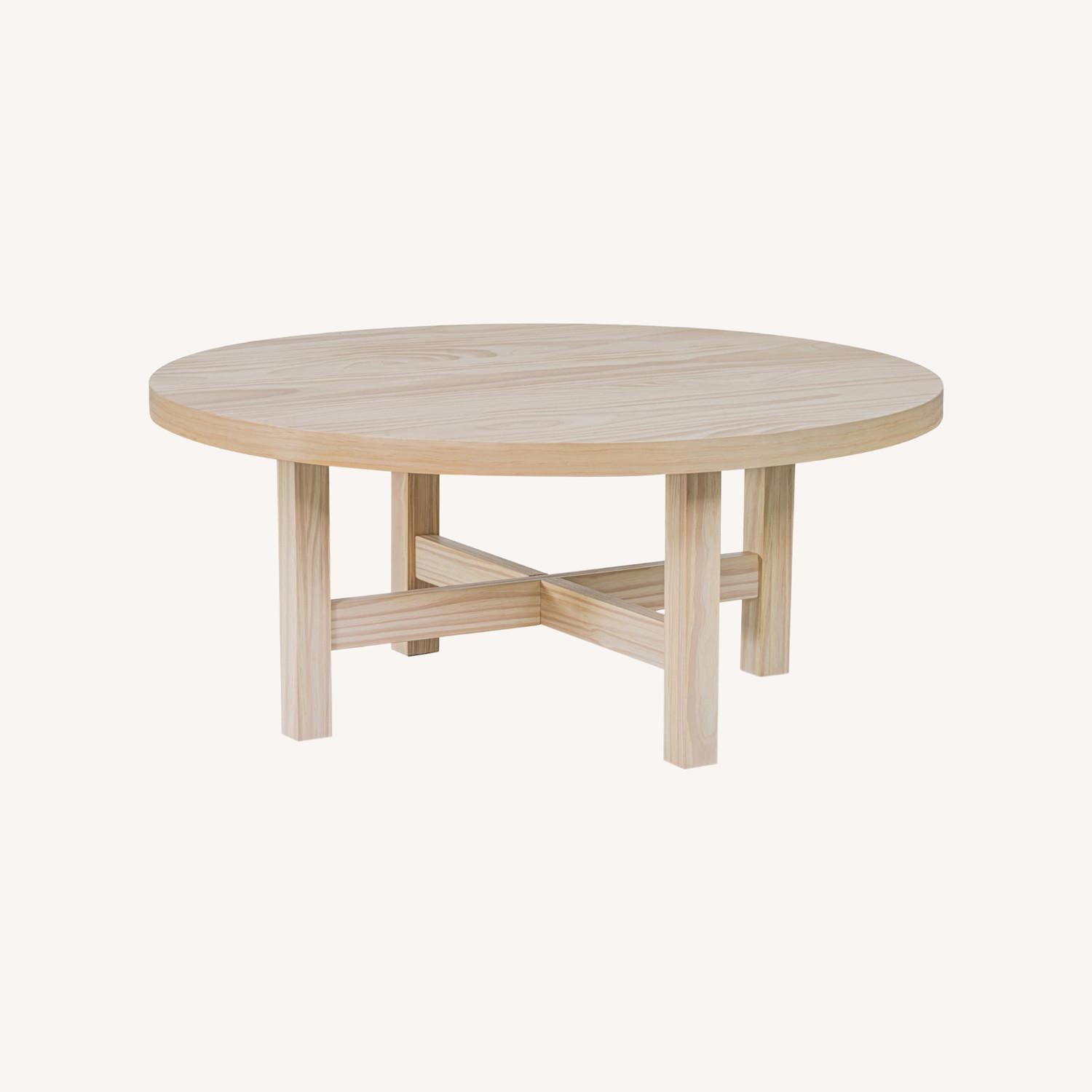 Helio Solid Wood Round Coffee Table - image-0