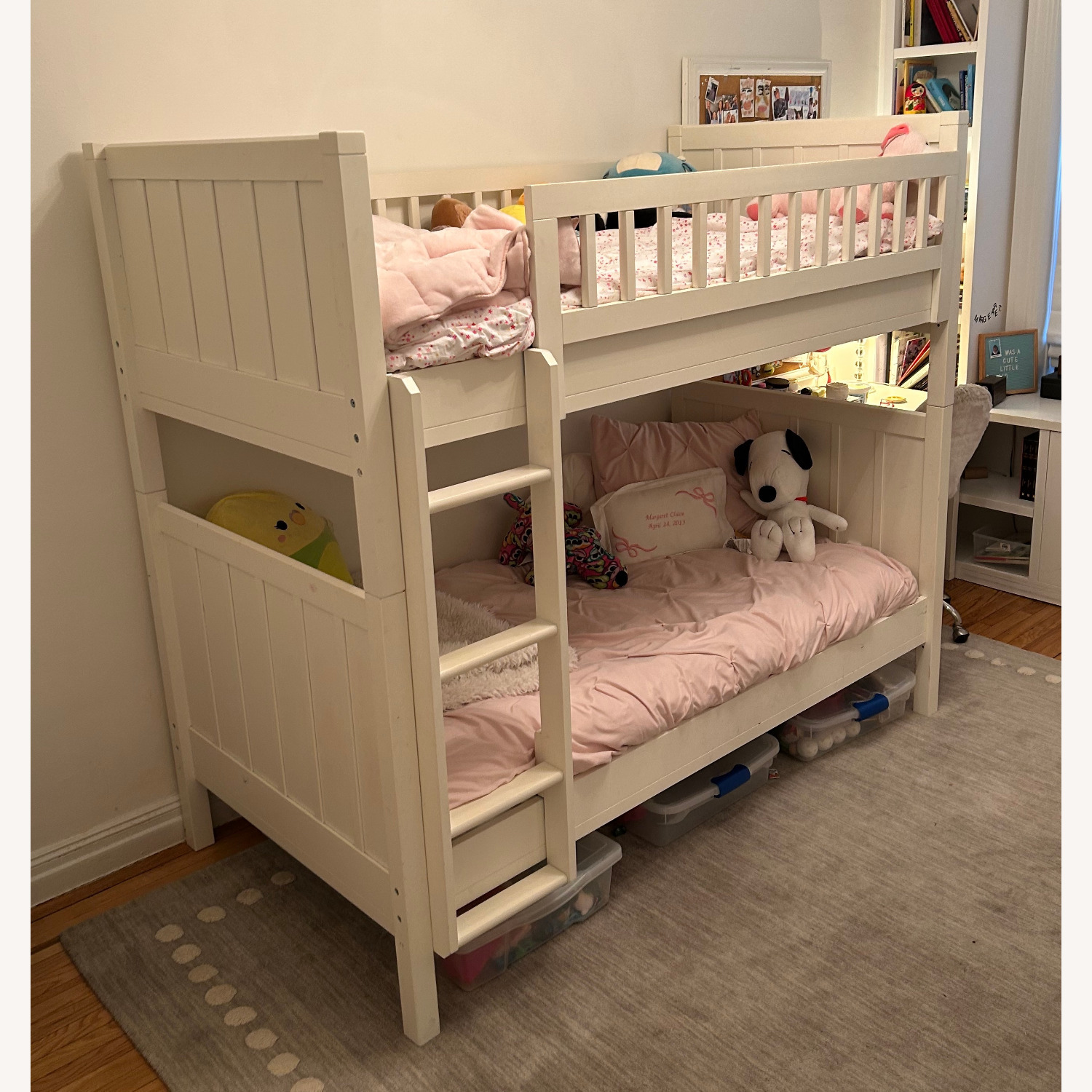 Pottery Barn Camp Twin-Over-Twin Bunk Bed - image-1
