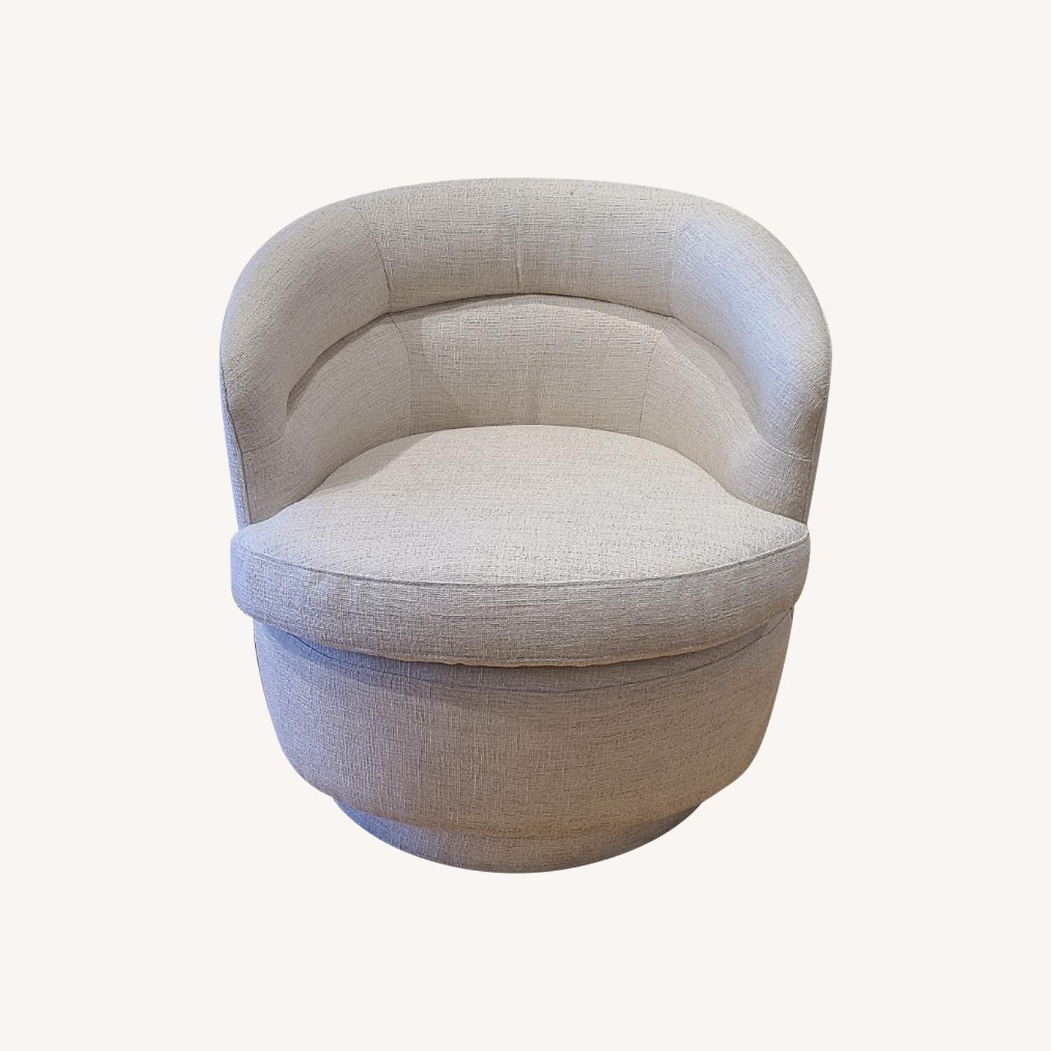 West Elm Viv Swivel Cchair - image-0