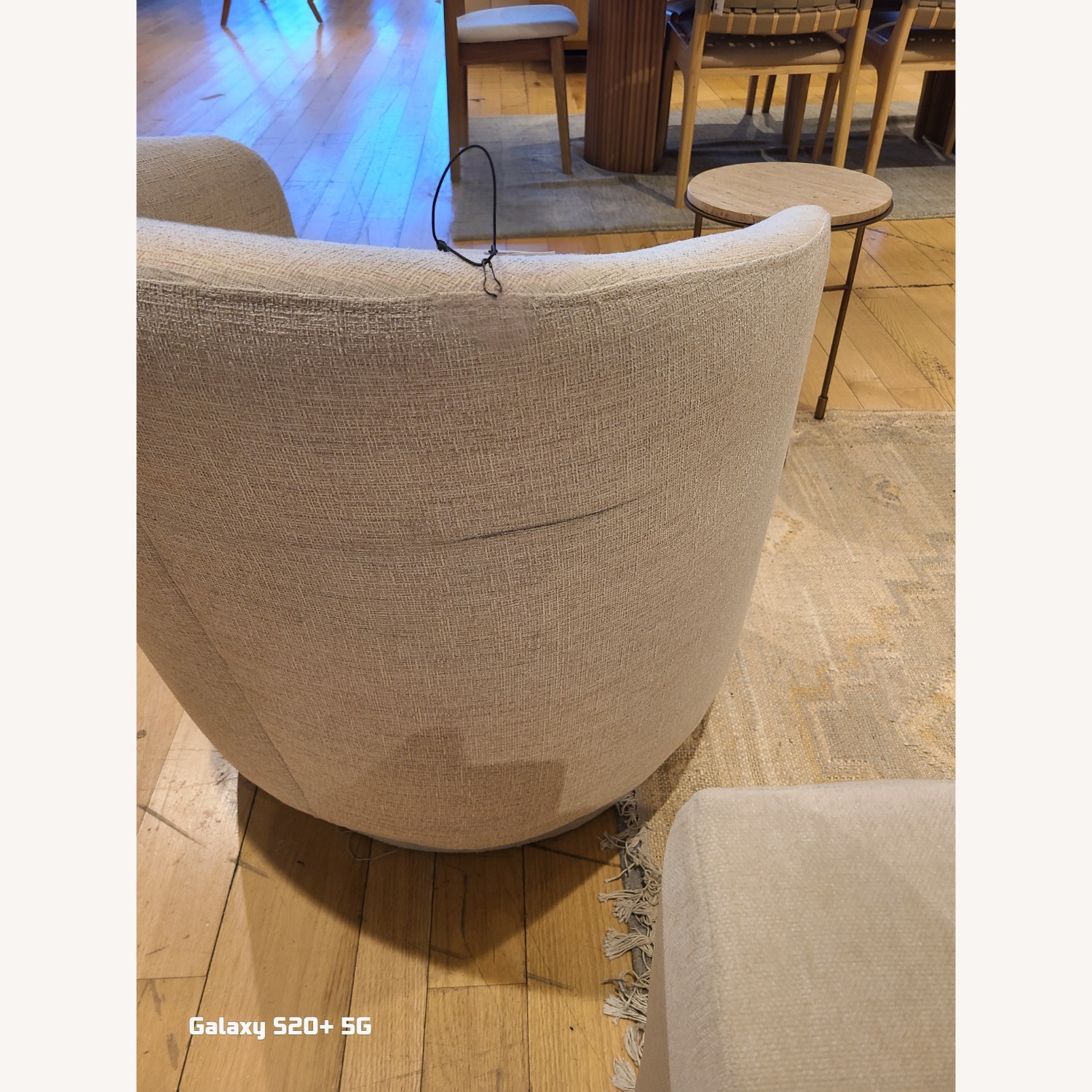 West Elm Viv Swivel Cchair - image-5