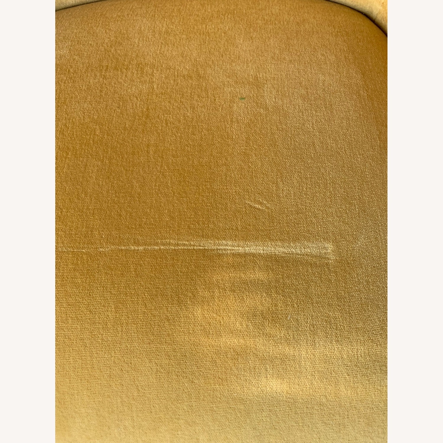 Anthropologie Yellow Velvet Elowen Armchair - image-3