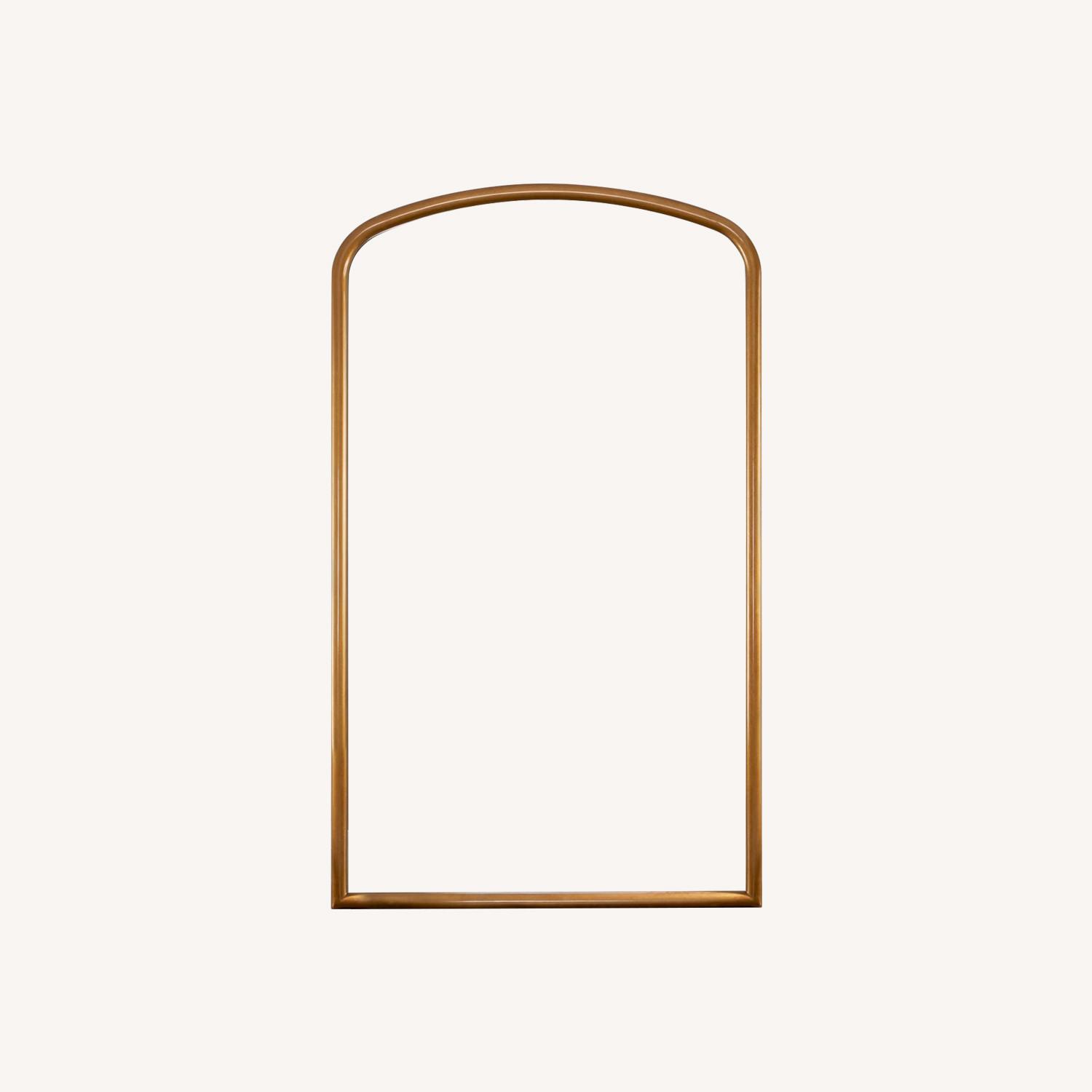 Bassett Mirror Brookings Leaner Floor Mirror Gold - image-0
