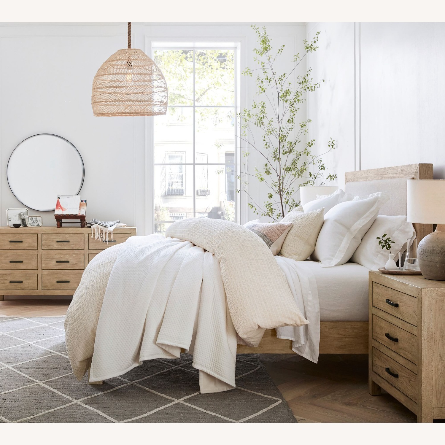 Pottery Barn Linwood 9-Drawer Dresser (64") - image-5