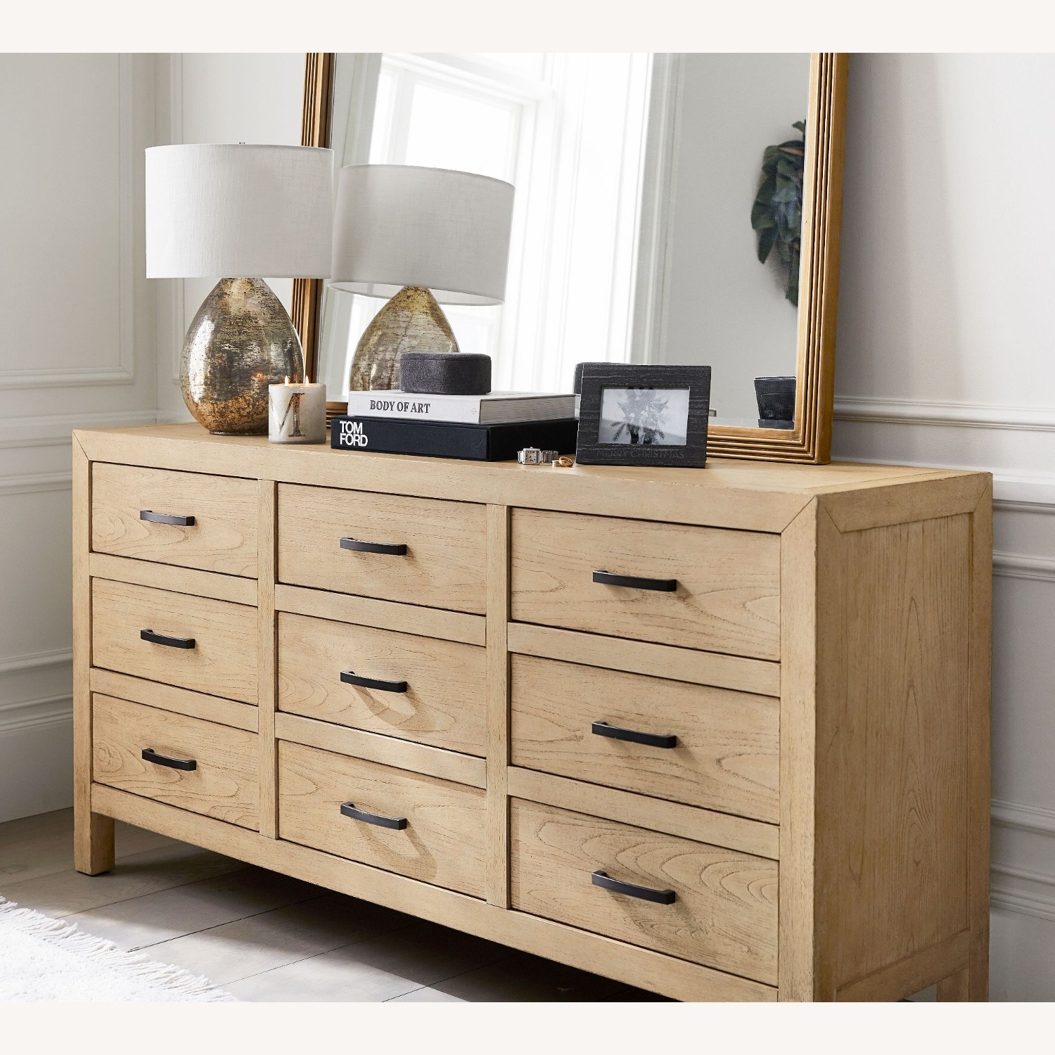 Pottery Barn Linwood 9-Drawer Dresser (64") - image-4