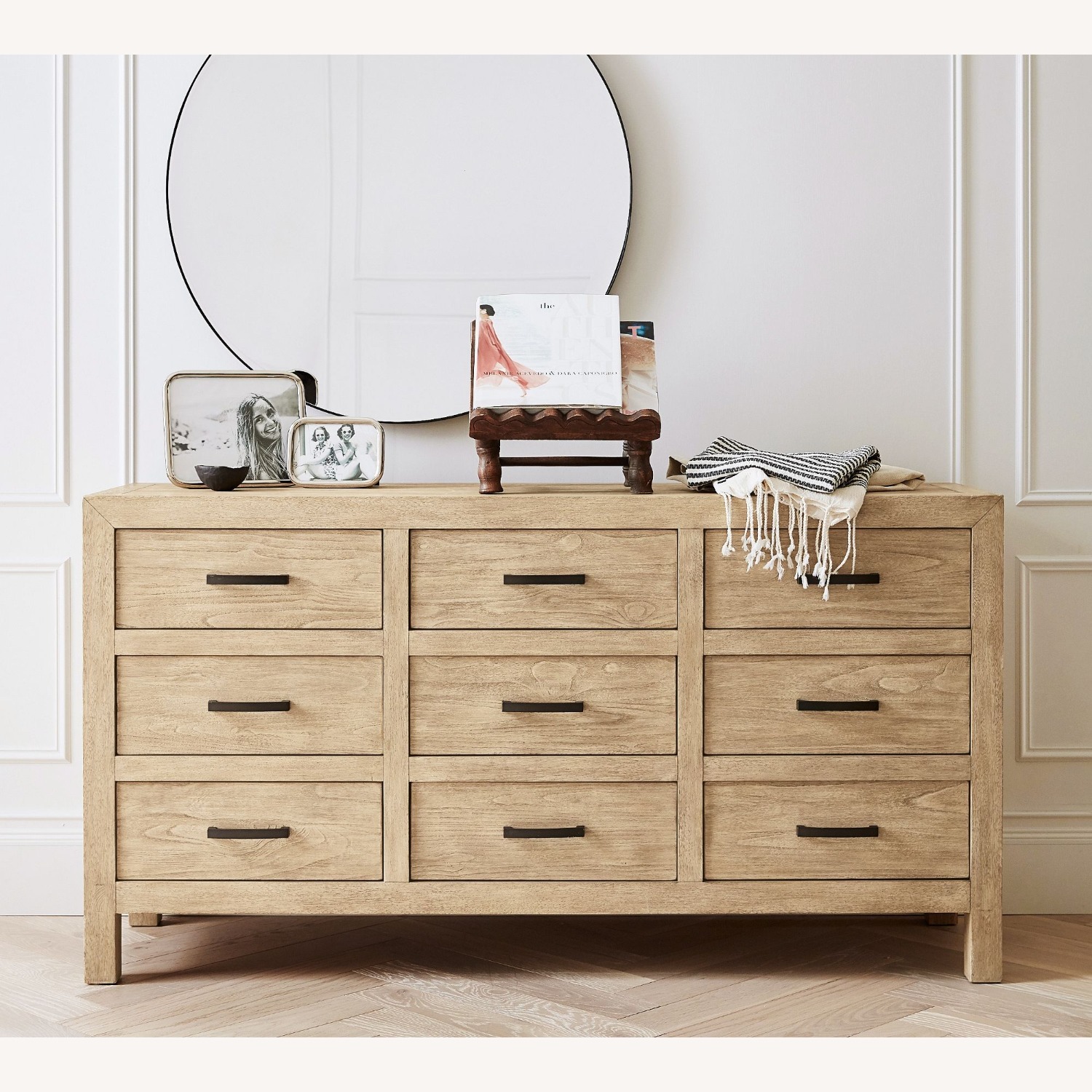 Pottery Barn Linwood 9-Drawer Dresser (64") - image-0