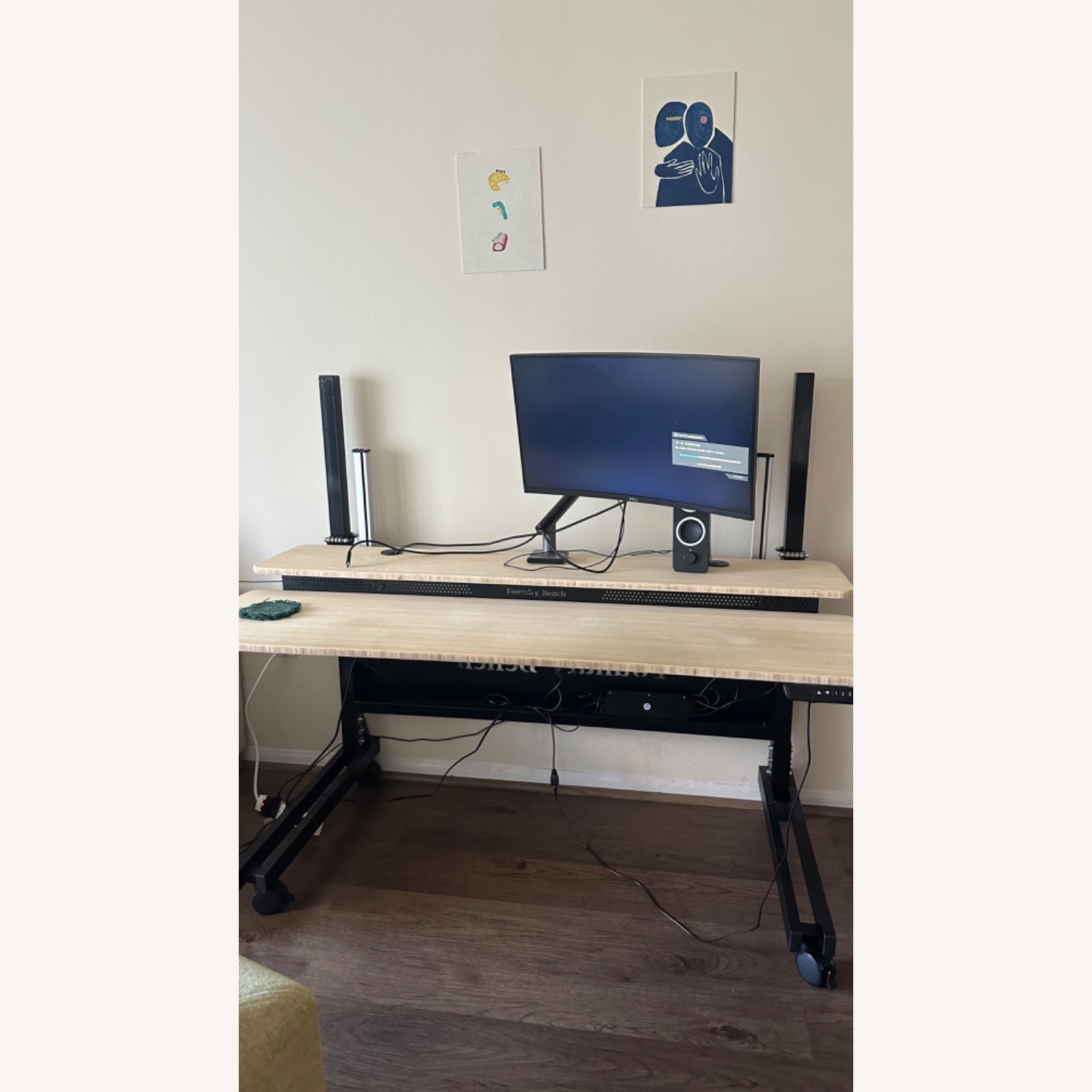 Foundry Standing Desk Setup (Monitor + Arm) - image-1
