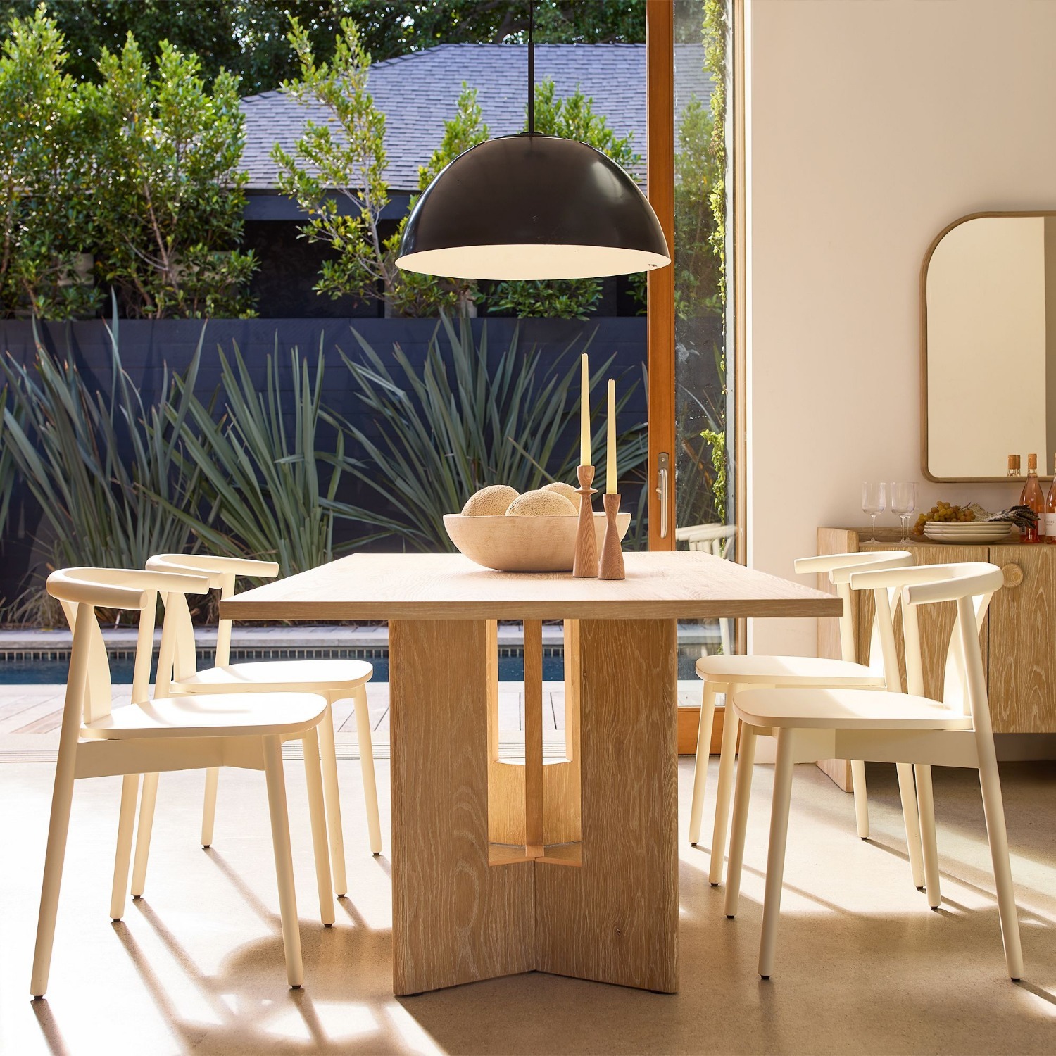 West Elm Barwell Dining Table (78") - image-5