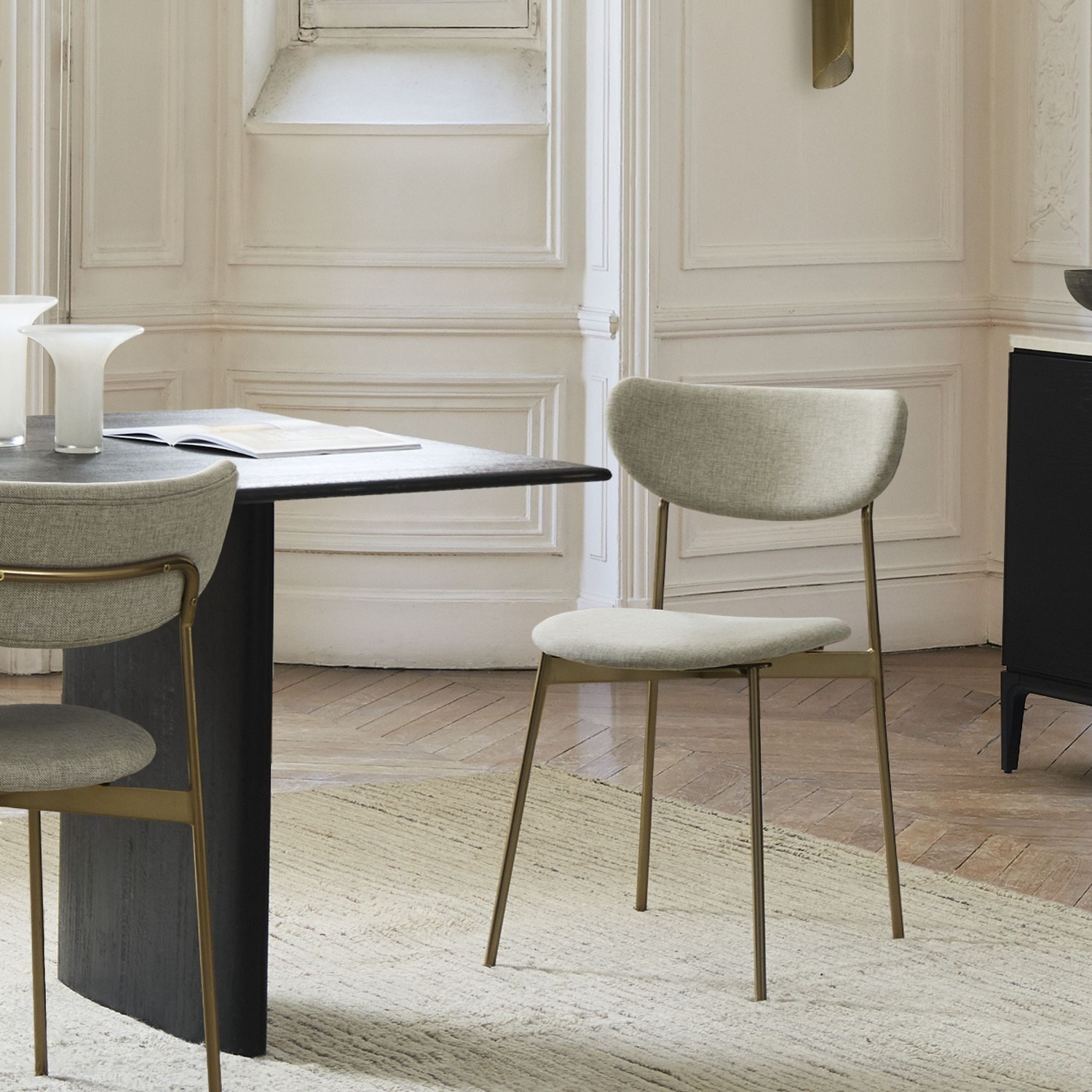 West Elm Mid-Century Modern Petal Dining Chair - image-5