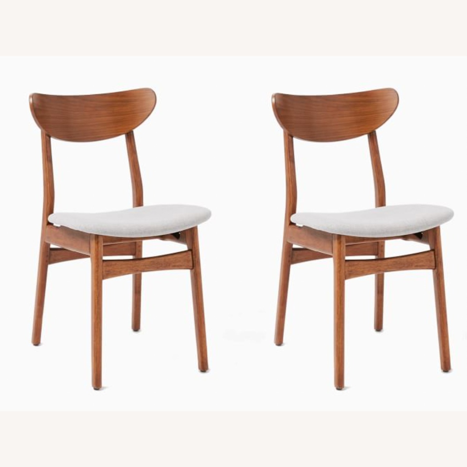 West Elm Classic Cafe Dining Chairs - image-3