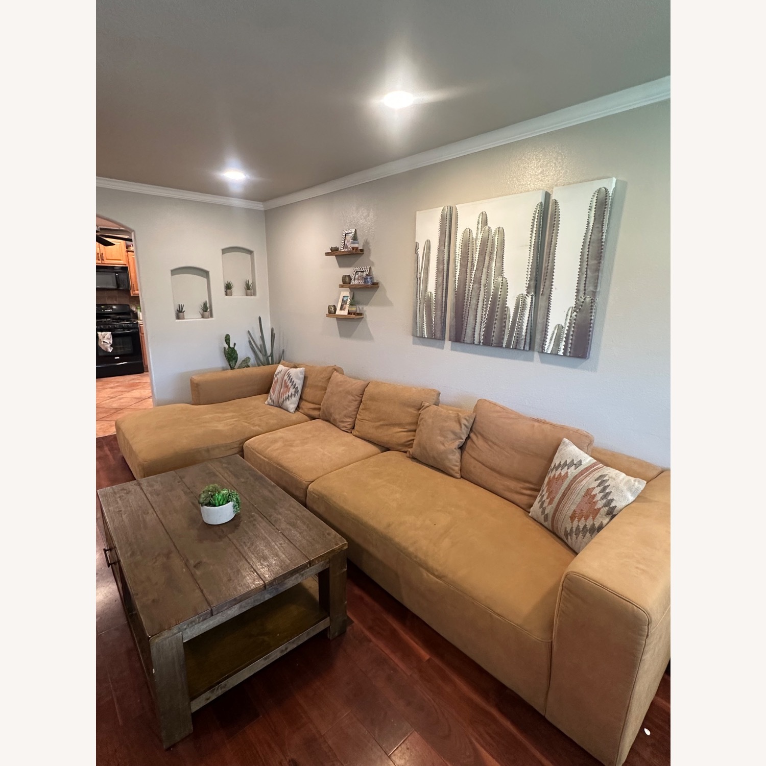 Leather Sectional  - image-2