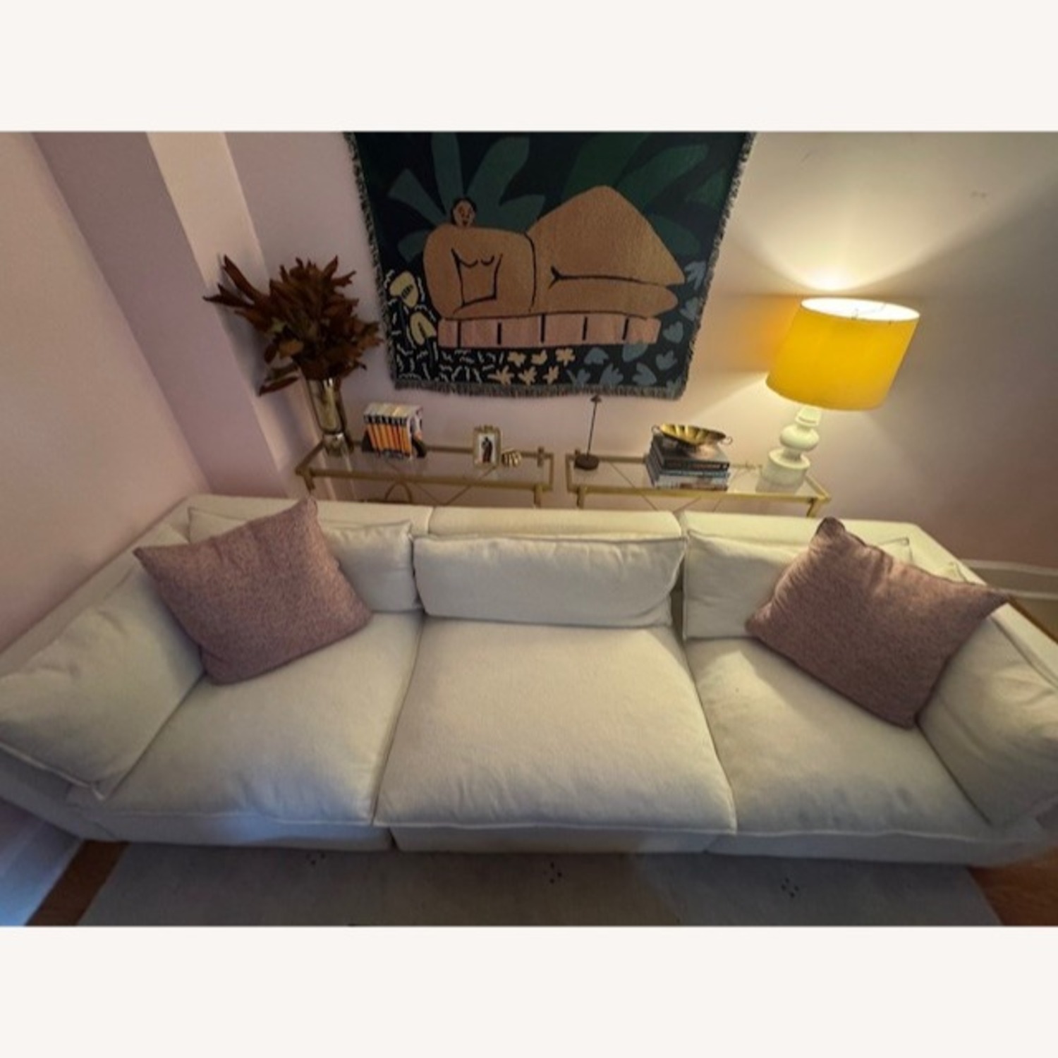 Crate & Barrel Lotus Sofa - image-2