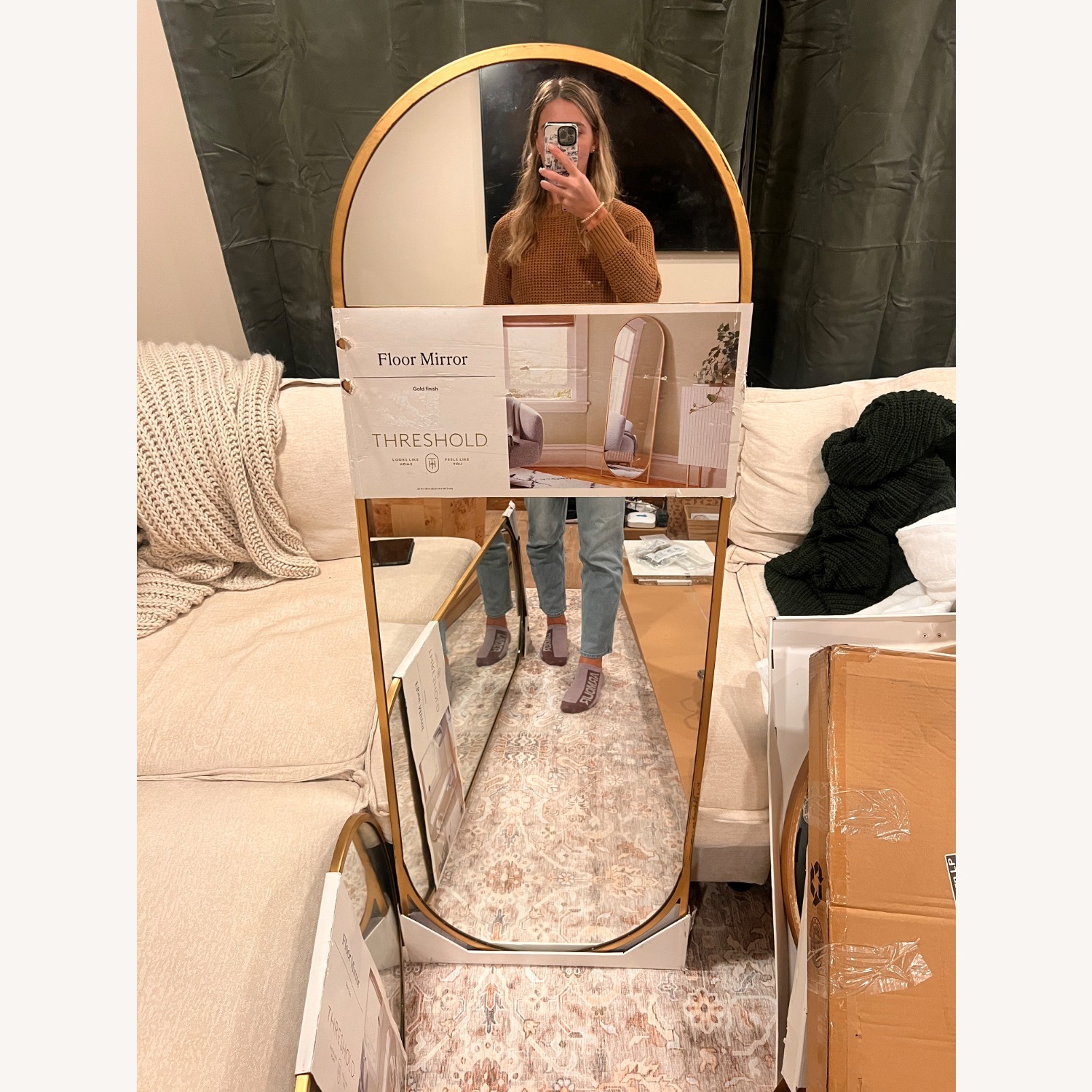 Target Threshold Floor Mirror  - image-2