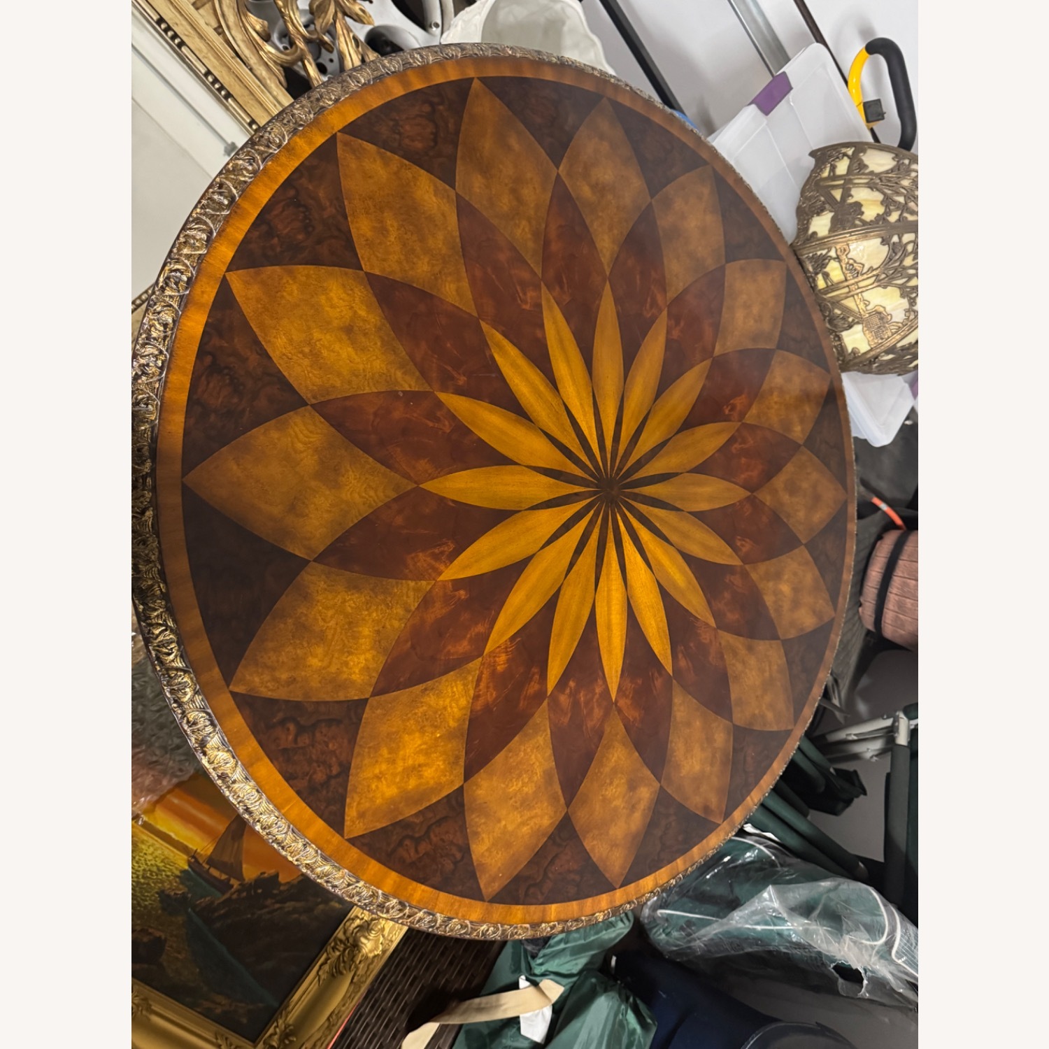 Maitland Smith Spiro Center Hall Table - image-6