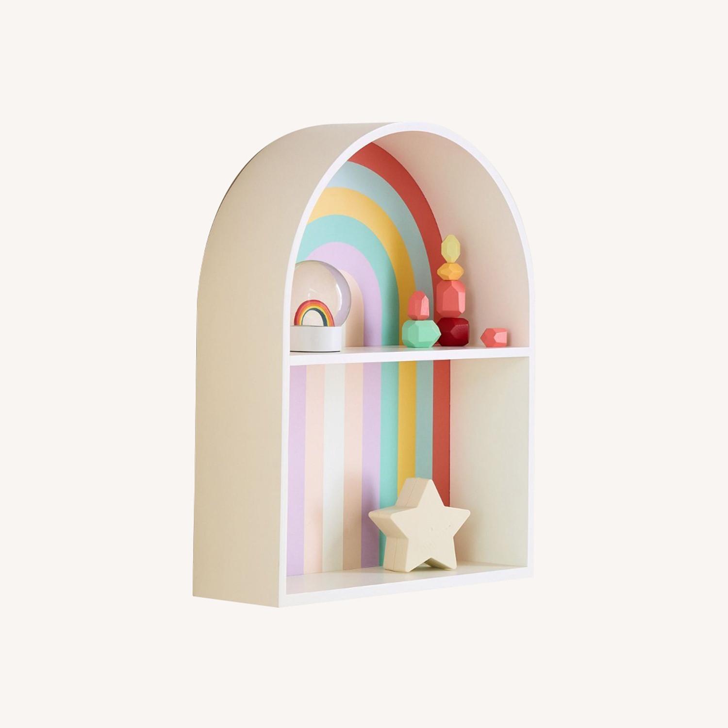 West Elm Rainbow-Shaped Shelf - image-0