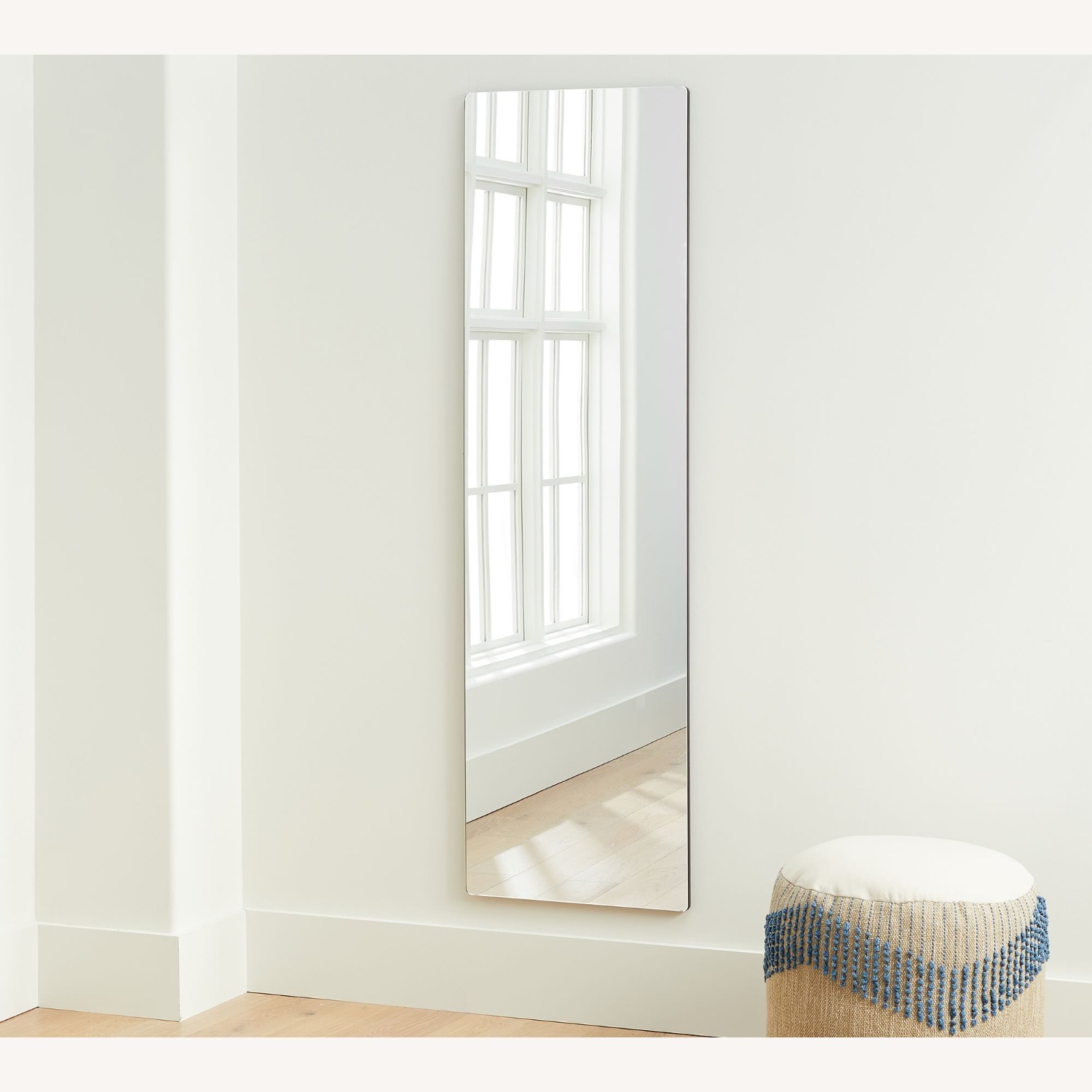 Pottery Barn Rienne Frameless Floor Mirror - image-4