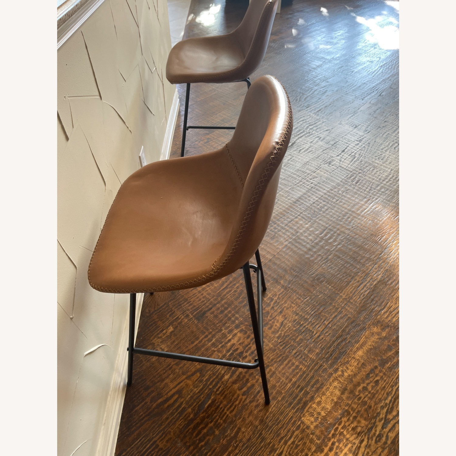 NIOIIKIT 26" Bar Stools Set of 2 - image-1